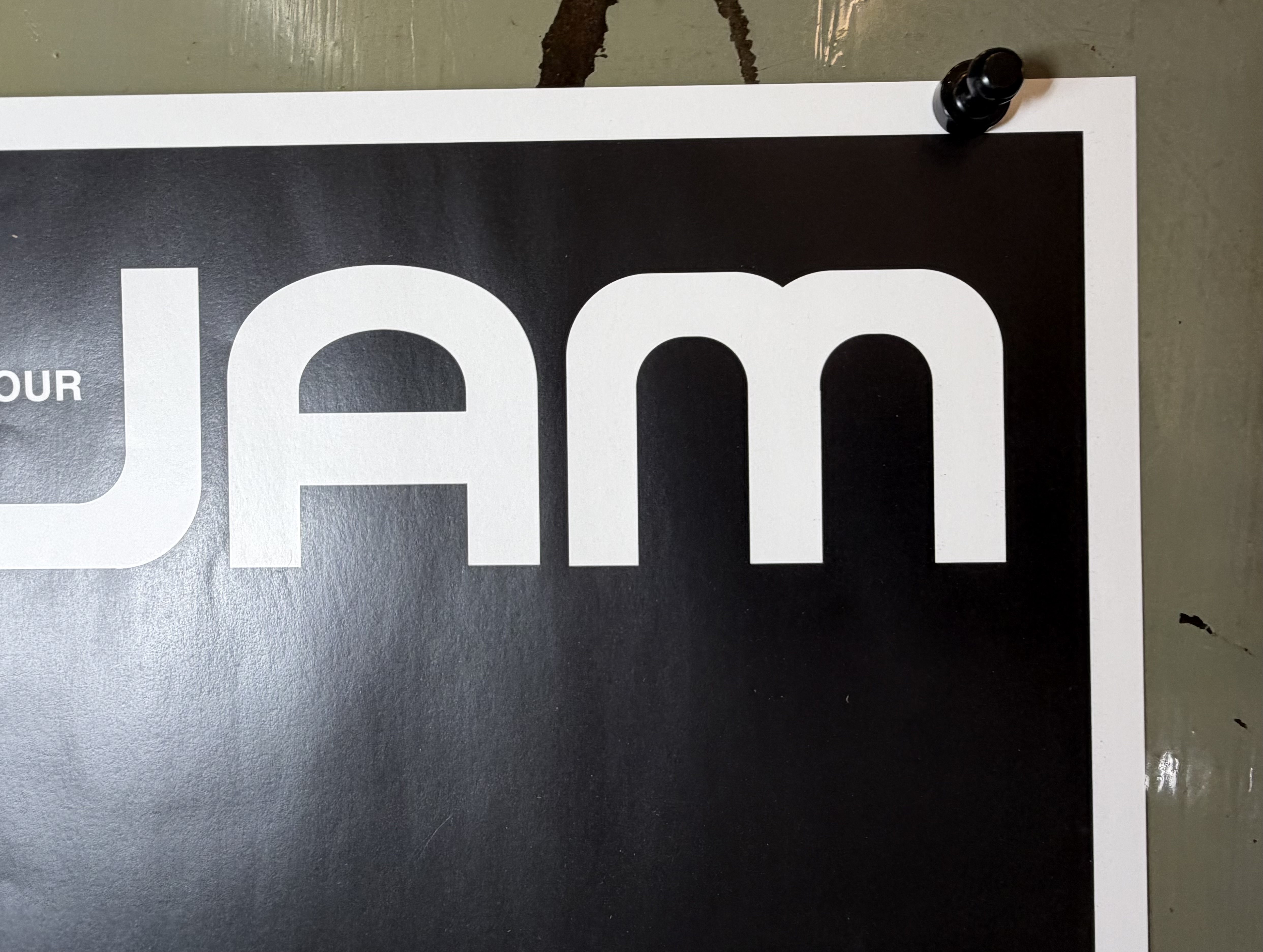 Pearl Jam Binaural 2000 North American Tour Poster