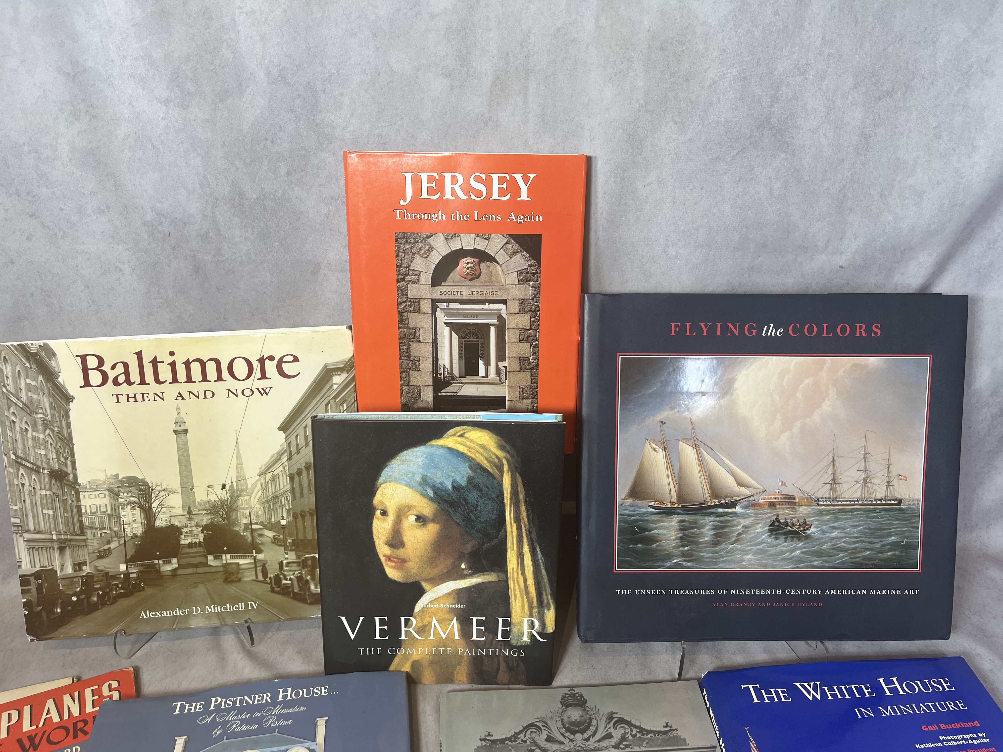 A Collection of Books on Art History, Photography, Architecture, and Aviation. Various, 1940-2009. (DJ)