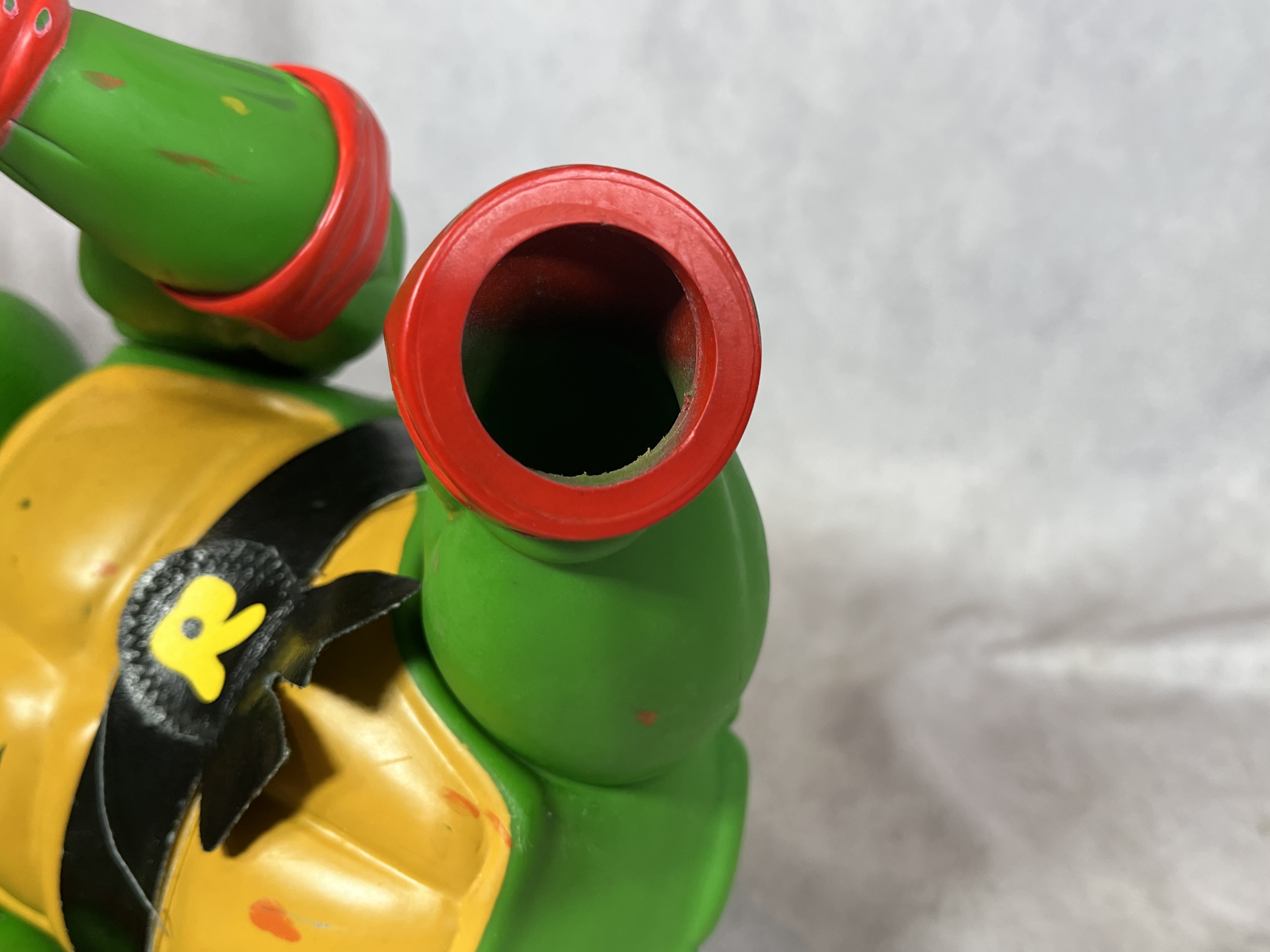 Three Vintage Playmates Teenage Mutant Ninja Turtles Large-Scale Action Figures