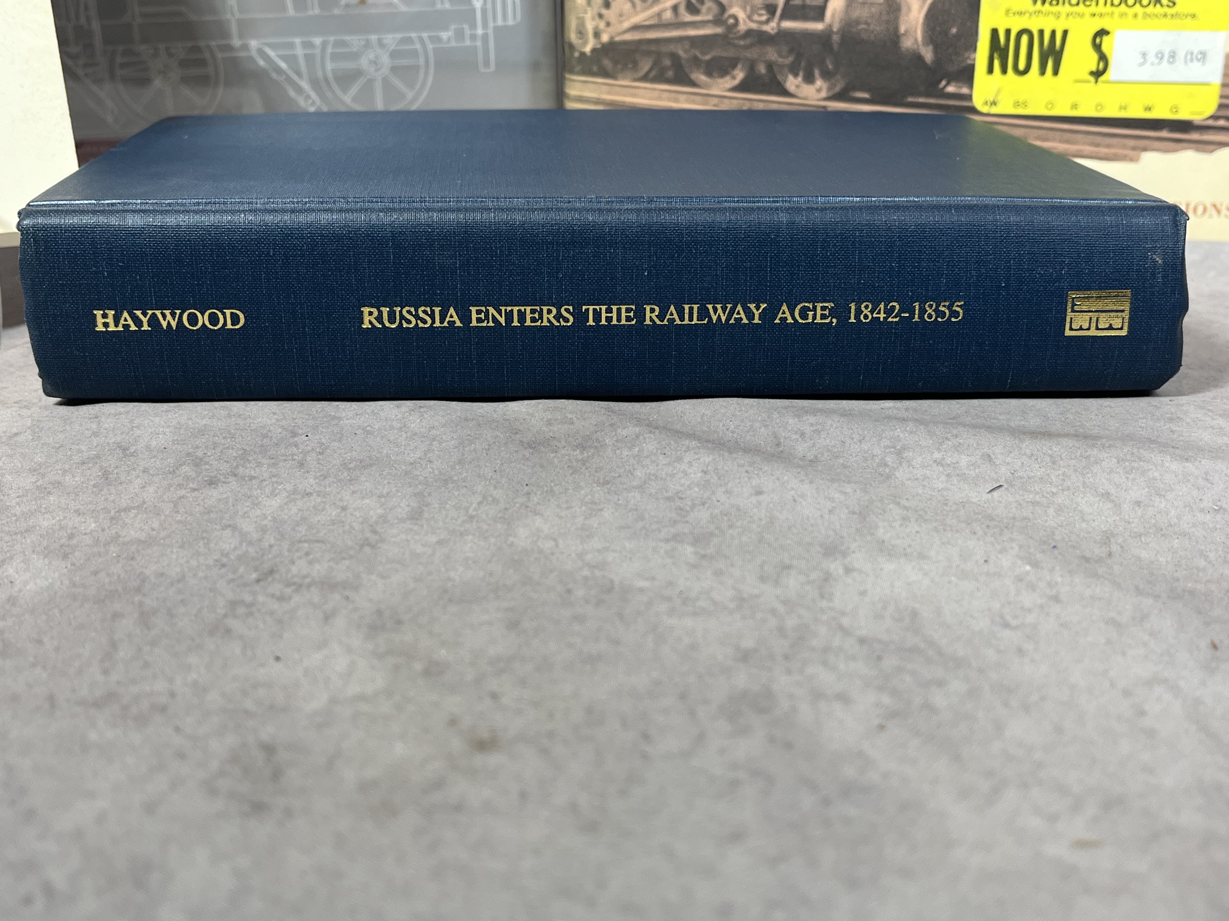 A Collection of Volumes on American and International Railroad History. (DJ)