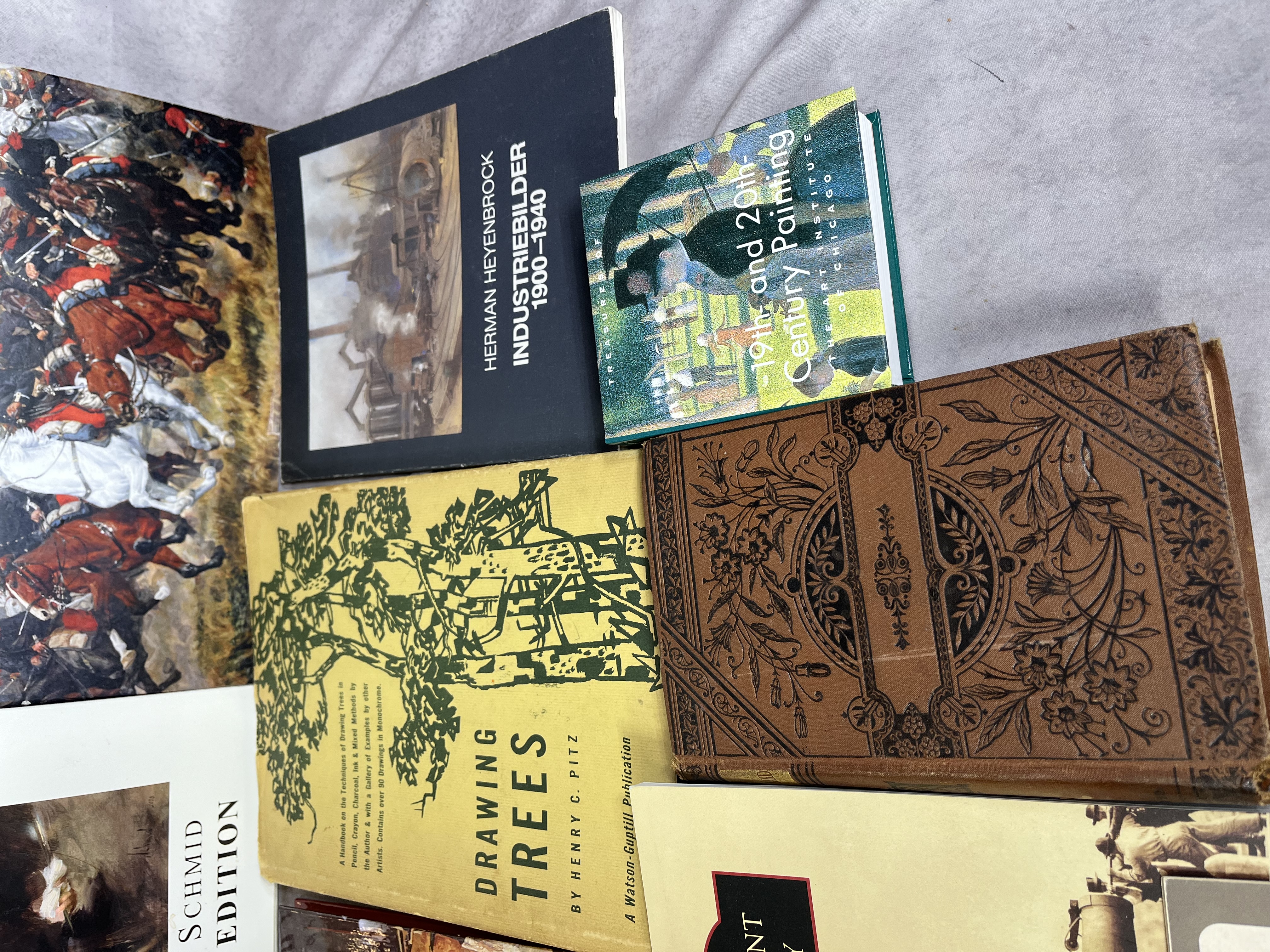 A Collection of Art, Maritime, and Industrial History Books and Ephemera (DJ)