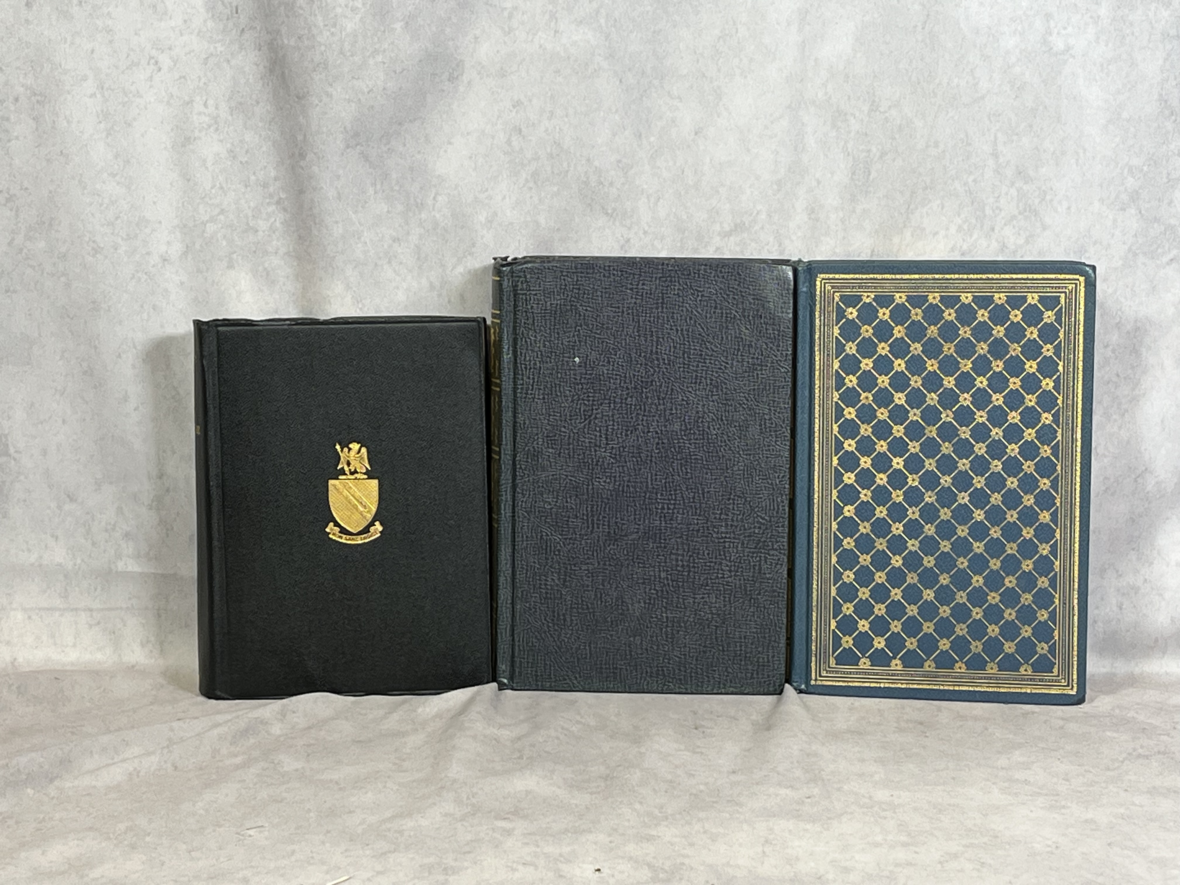 Three Volumes of Classic Literature by William Shakespeare, Margaret Mitchell, and William Thackeray