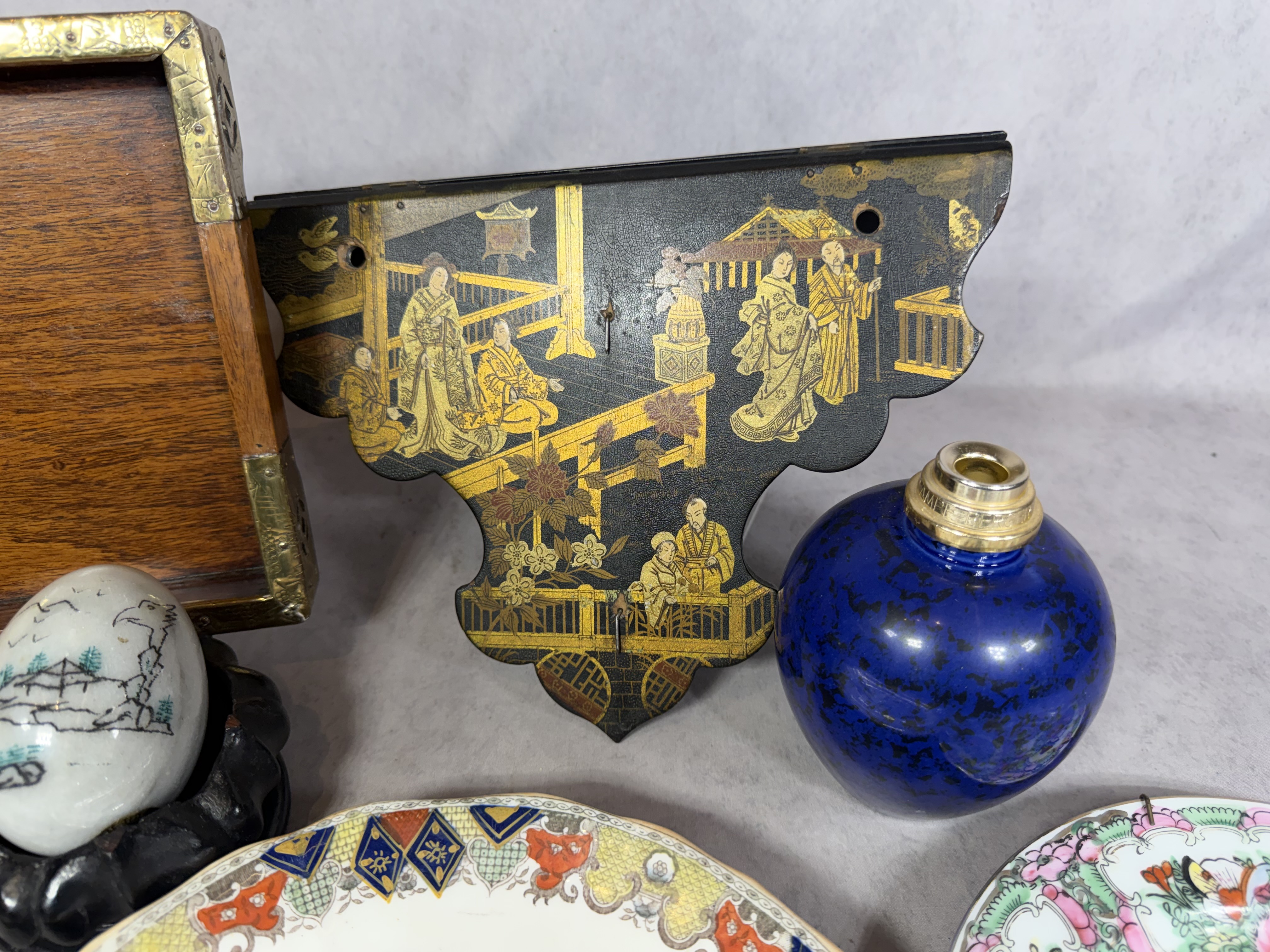 A Collection of Asian and Asian-Style Decorative Objects and Porcelain