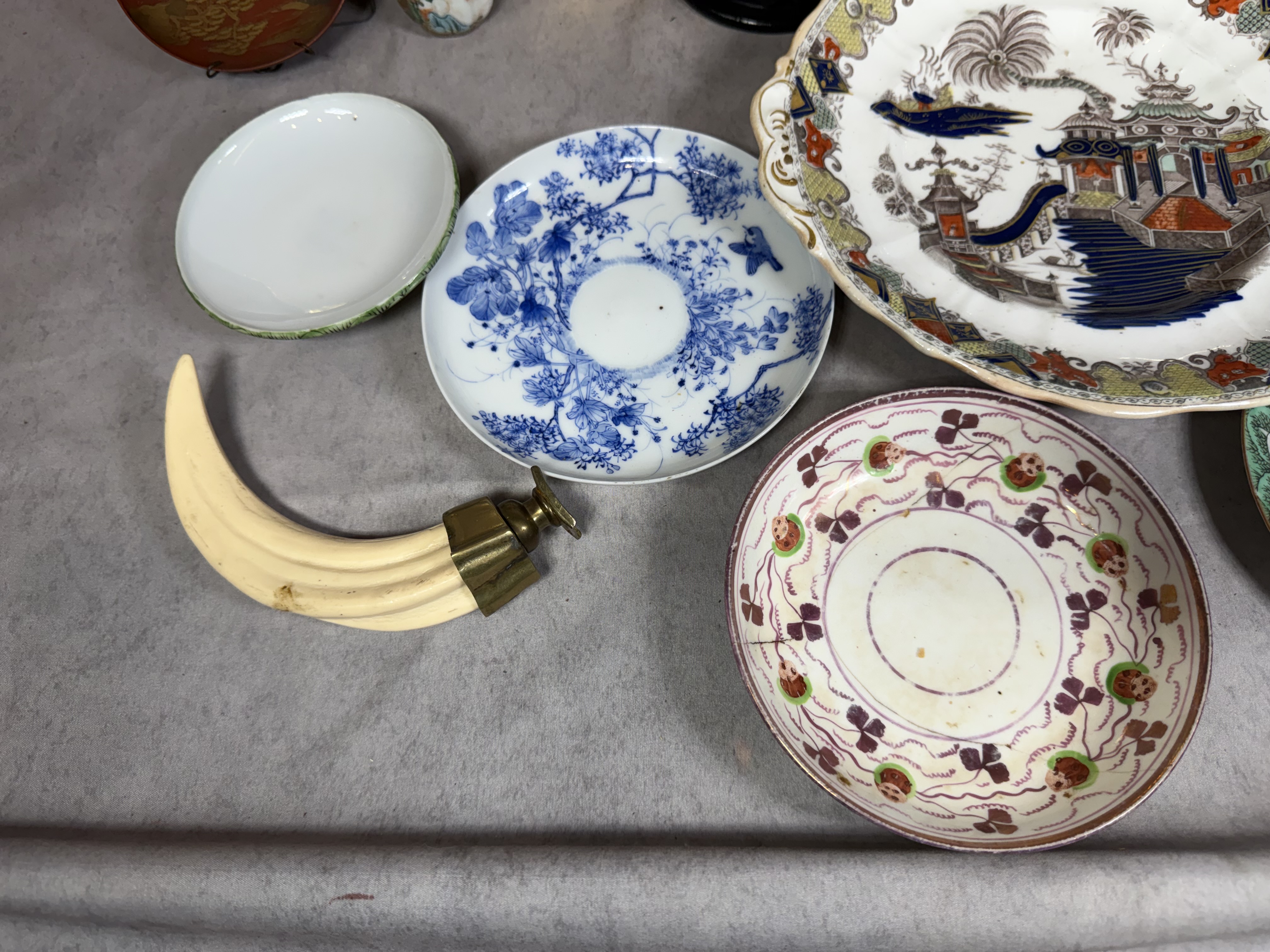 A Collection of Asian and Asian-Style Decorative Objects and Porcelain