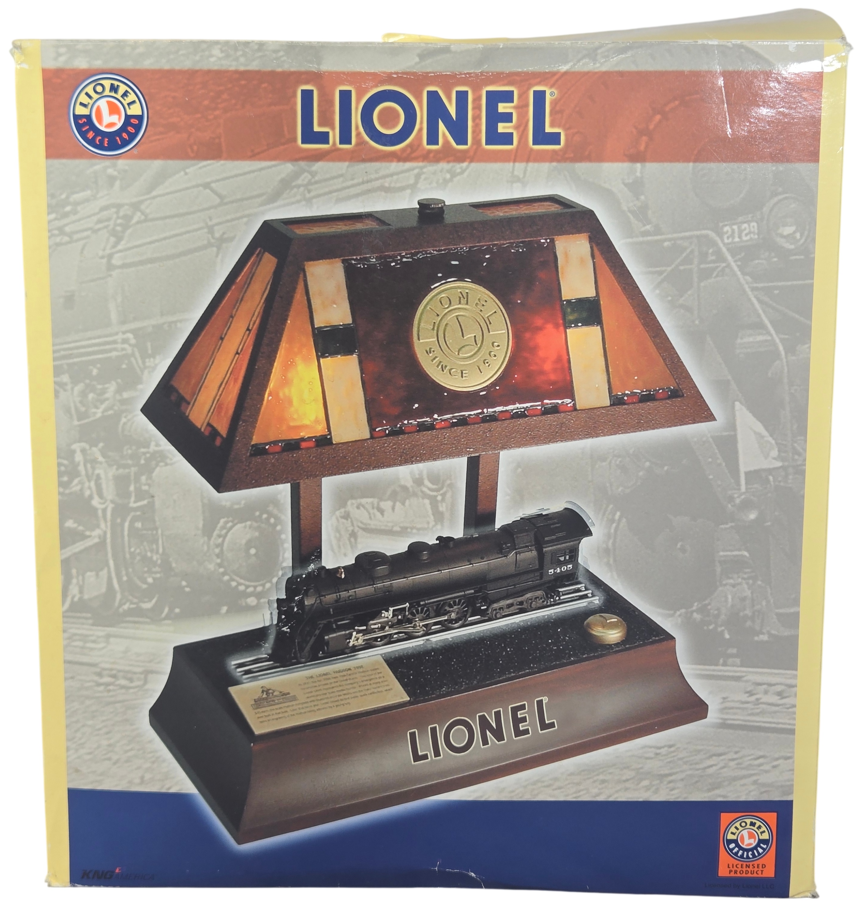 Lionel Hudson 700E Animated Train Lamp by KNG America in Original Box
