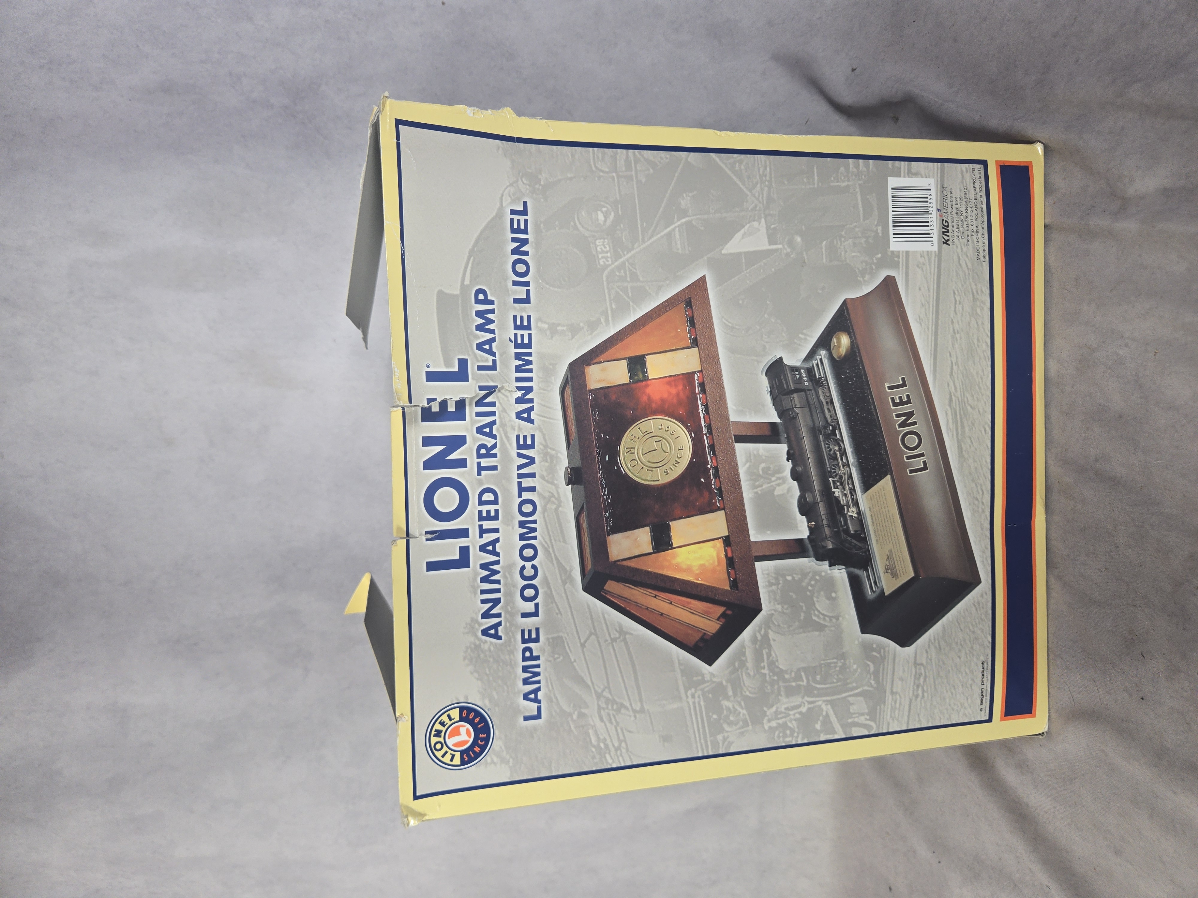 Lionel Hudson 700E Animated Train Lamp by KNG America in Original Box