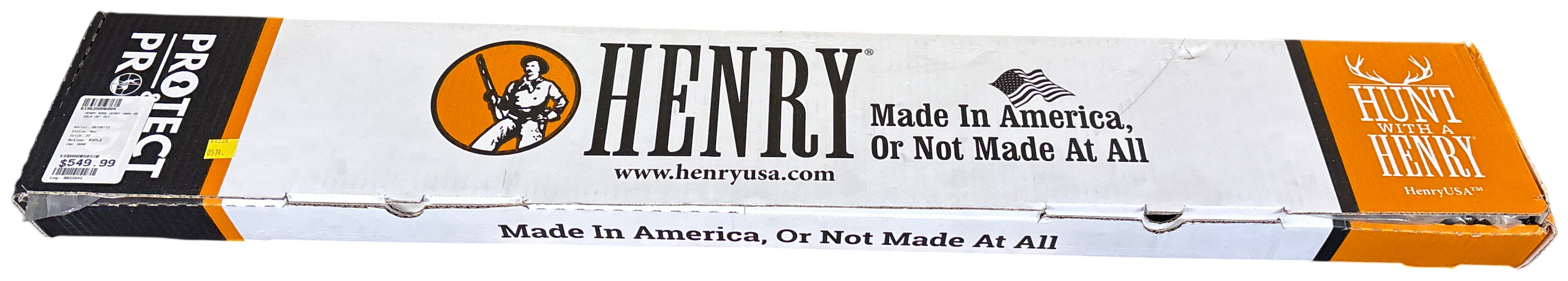Henry Repeating Arms Co. H004 Golden Boy Lever Action Rifle .22 LR with 20 Inch Octagonal Barrel