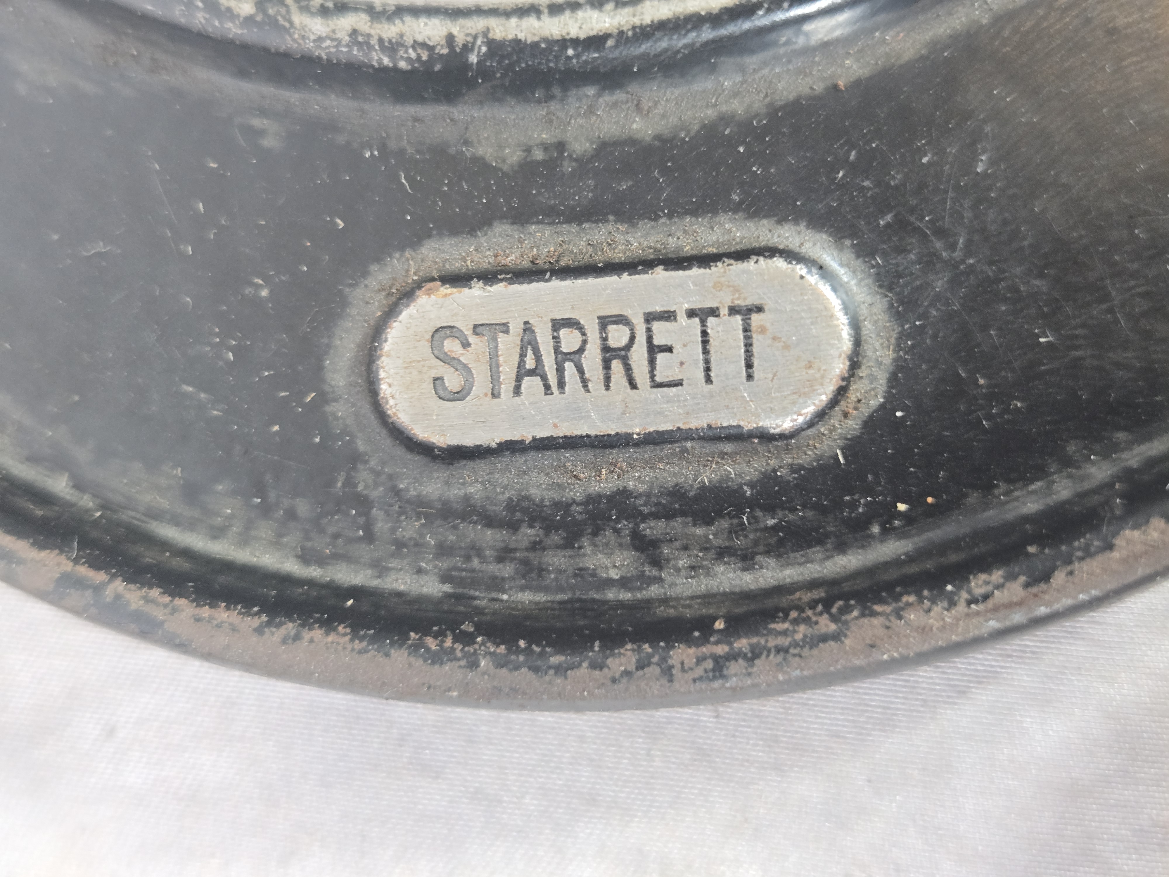 A Collection of Seven Vintage Outside Micrometer Calipers by Starrett, Lufkin, and Brown and Sharpe