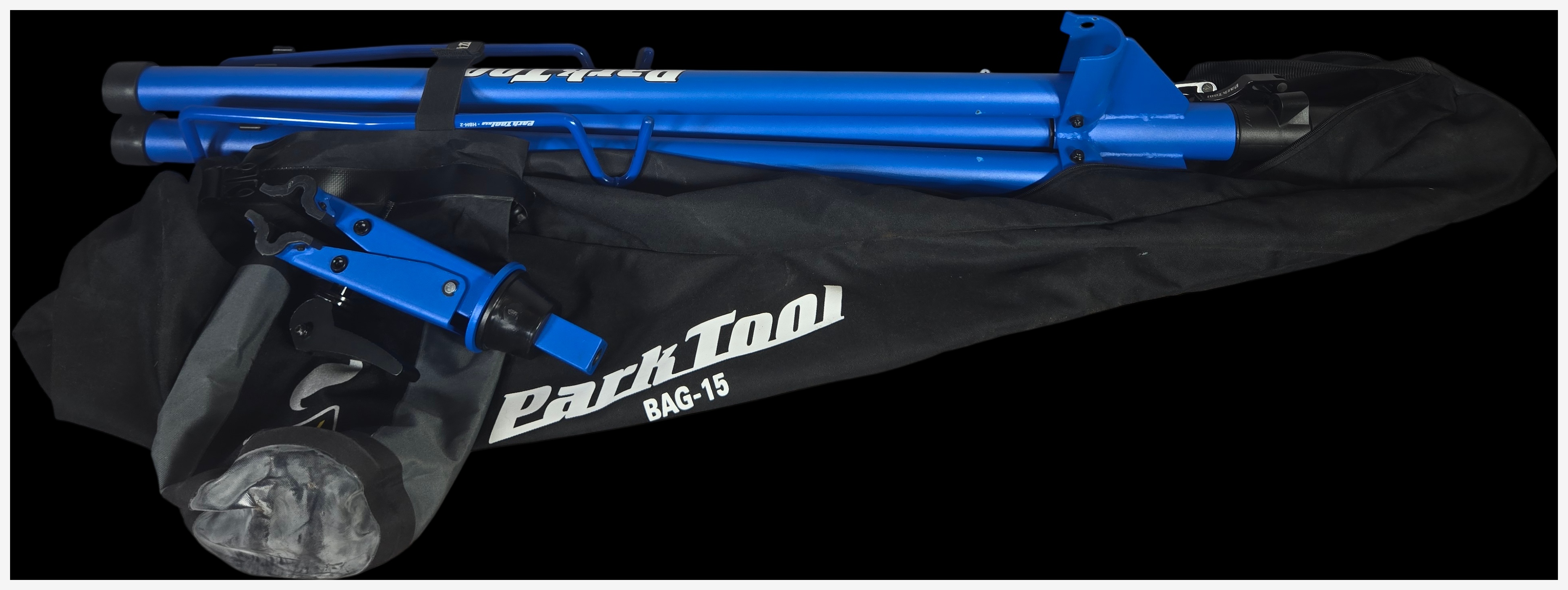 Park Tool PCS-10 Home Mechanic Repair Stand with BAG-15 Carrying Case