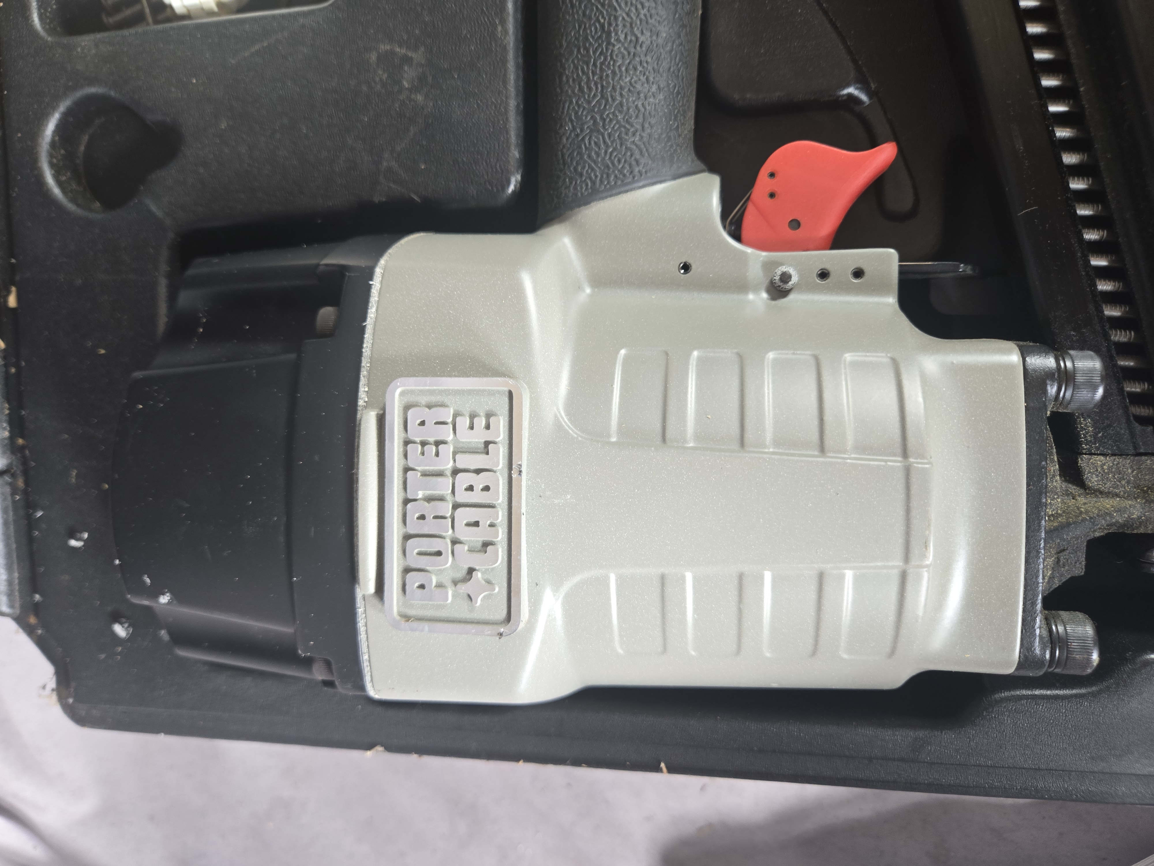 Porter-Cable FR350 Pneumatic Round Head Framing Nailer with Case and Accessories