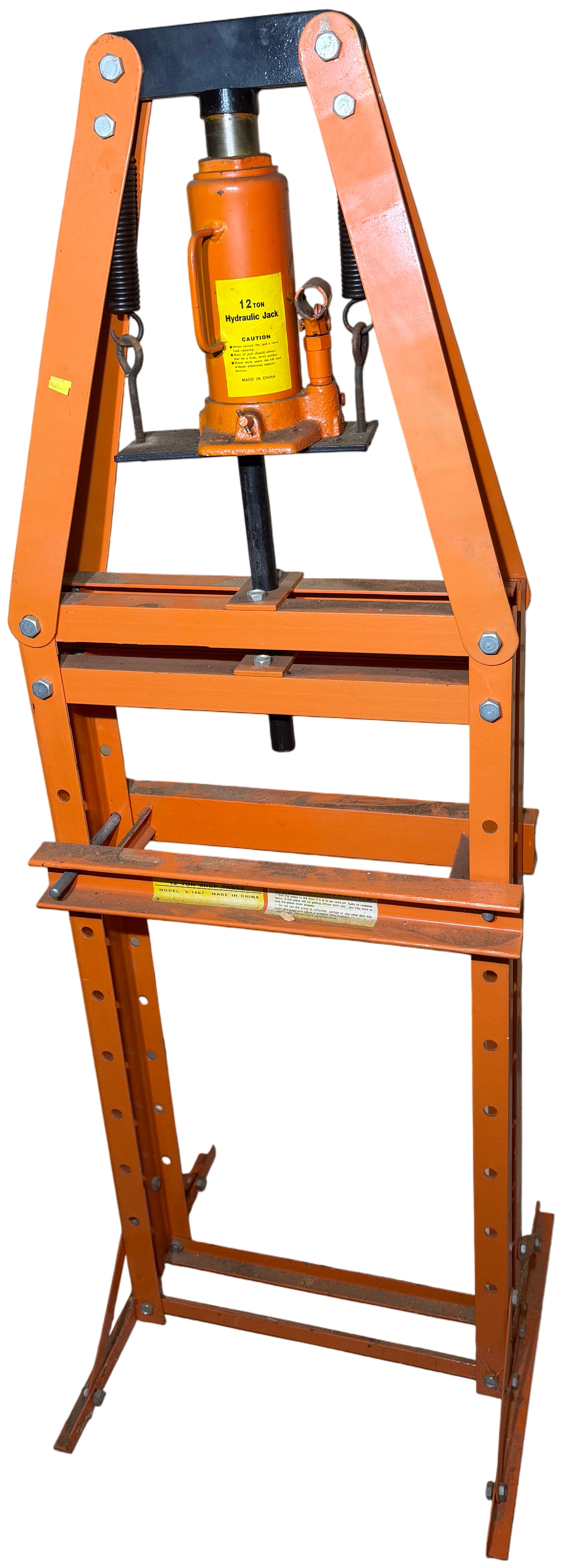Central Hydraulics 12-Ton Shop Press Model S-1667
