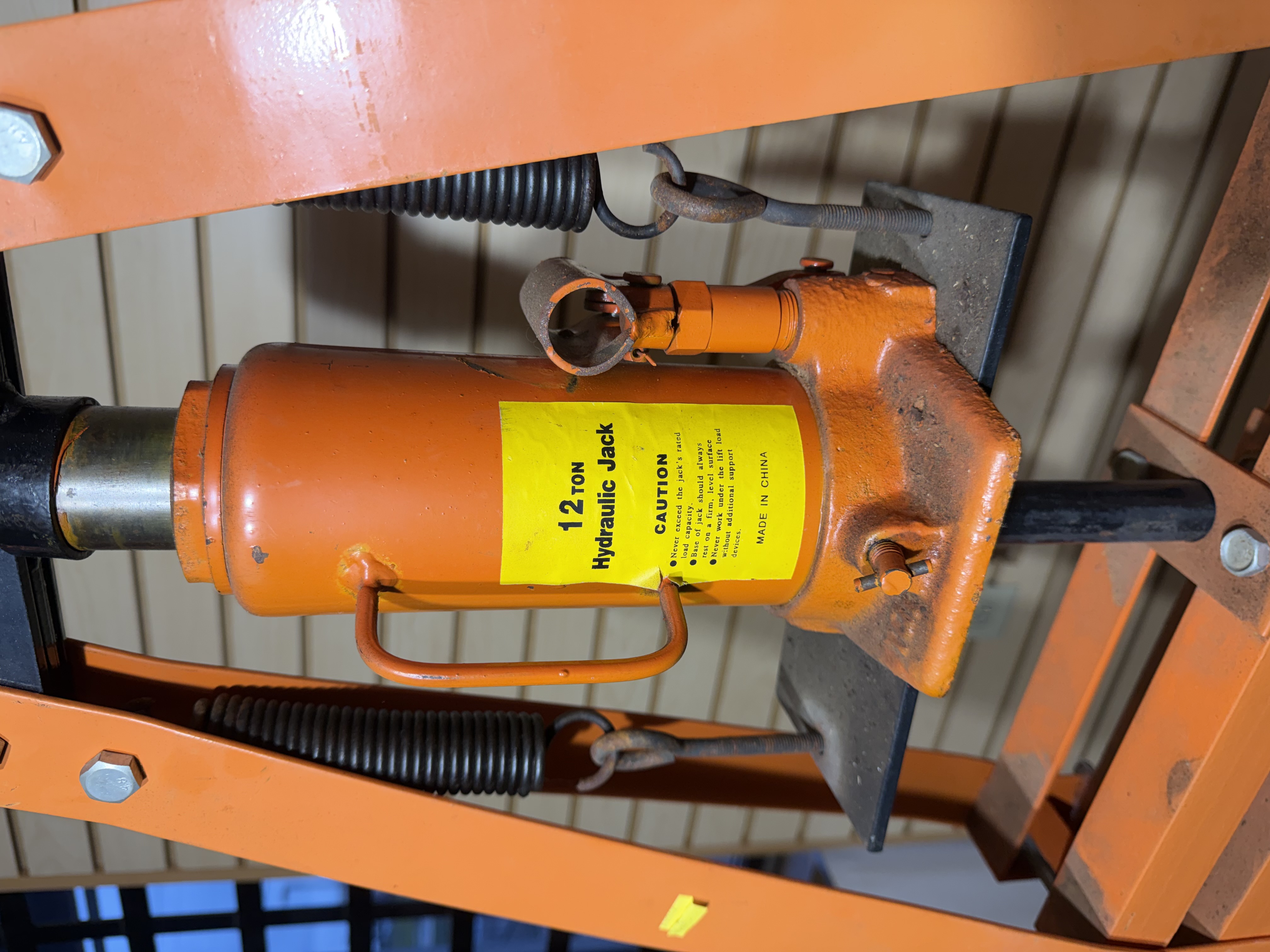 Central Hydraulics 12-Ton Shop Press Model S-1667