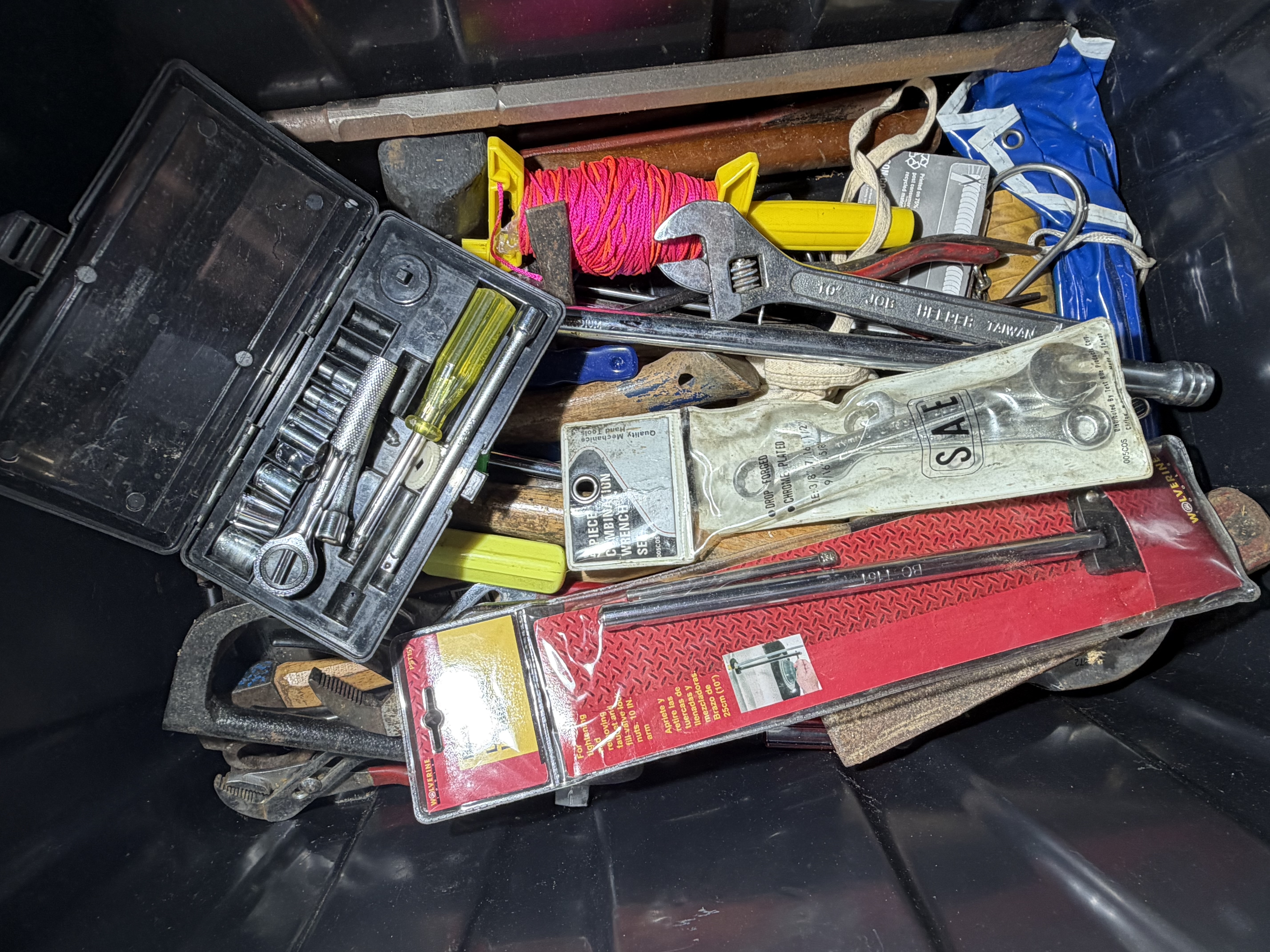 An Assortment of Various Hand Tools including Hammers, Wrenches, Pliers, and Specialty Items