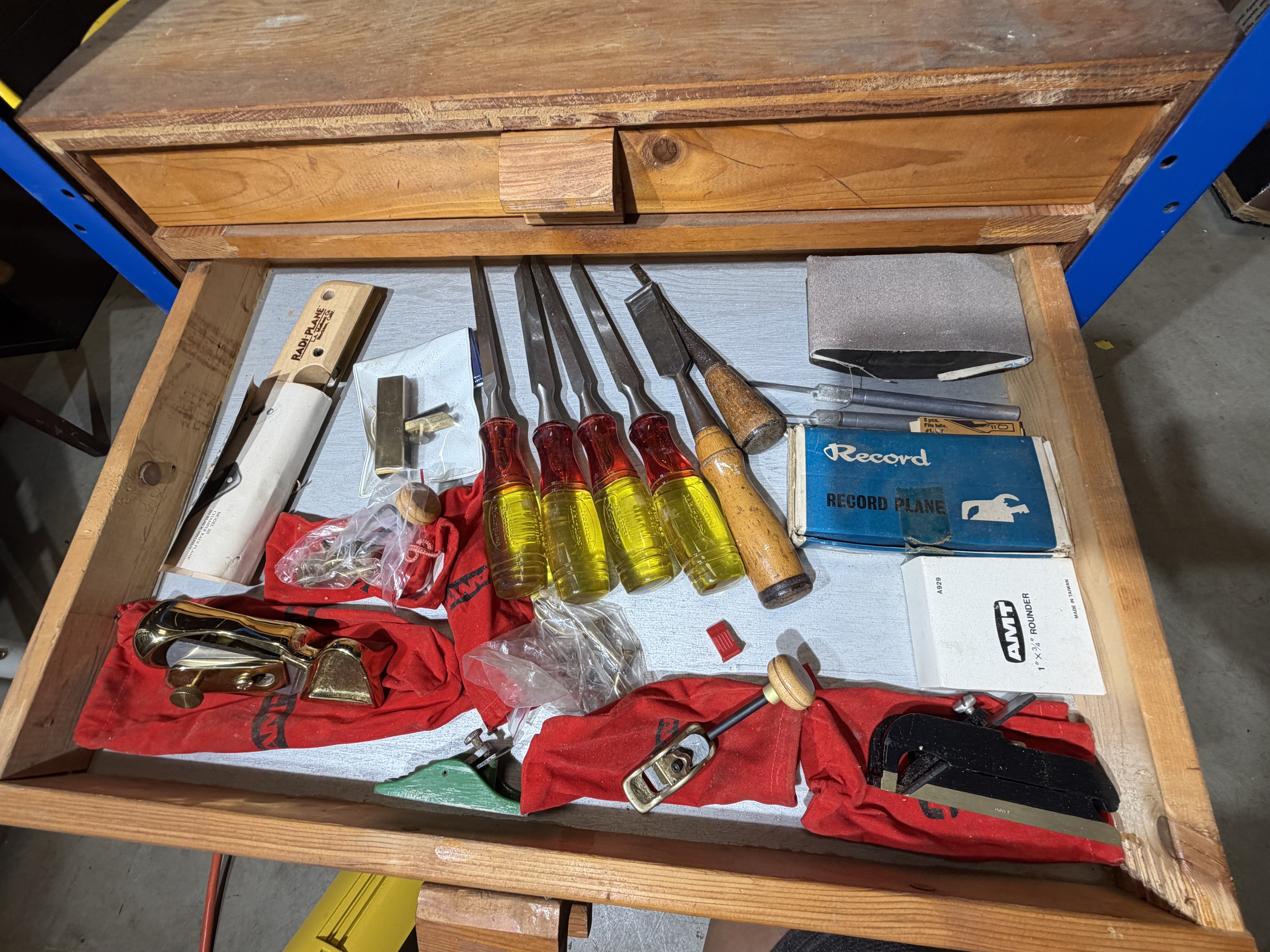 Incra Precision Router Table Station and A Collection of Woodworking Hand Tools