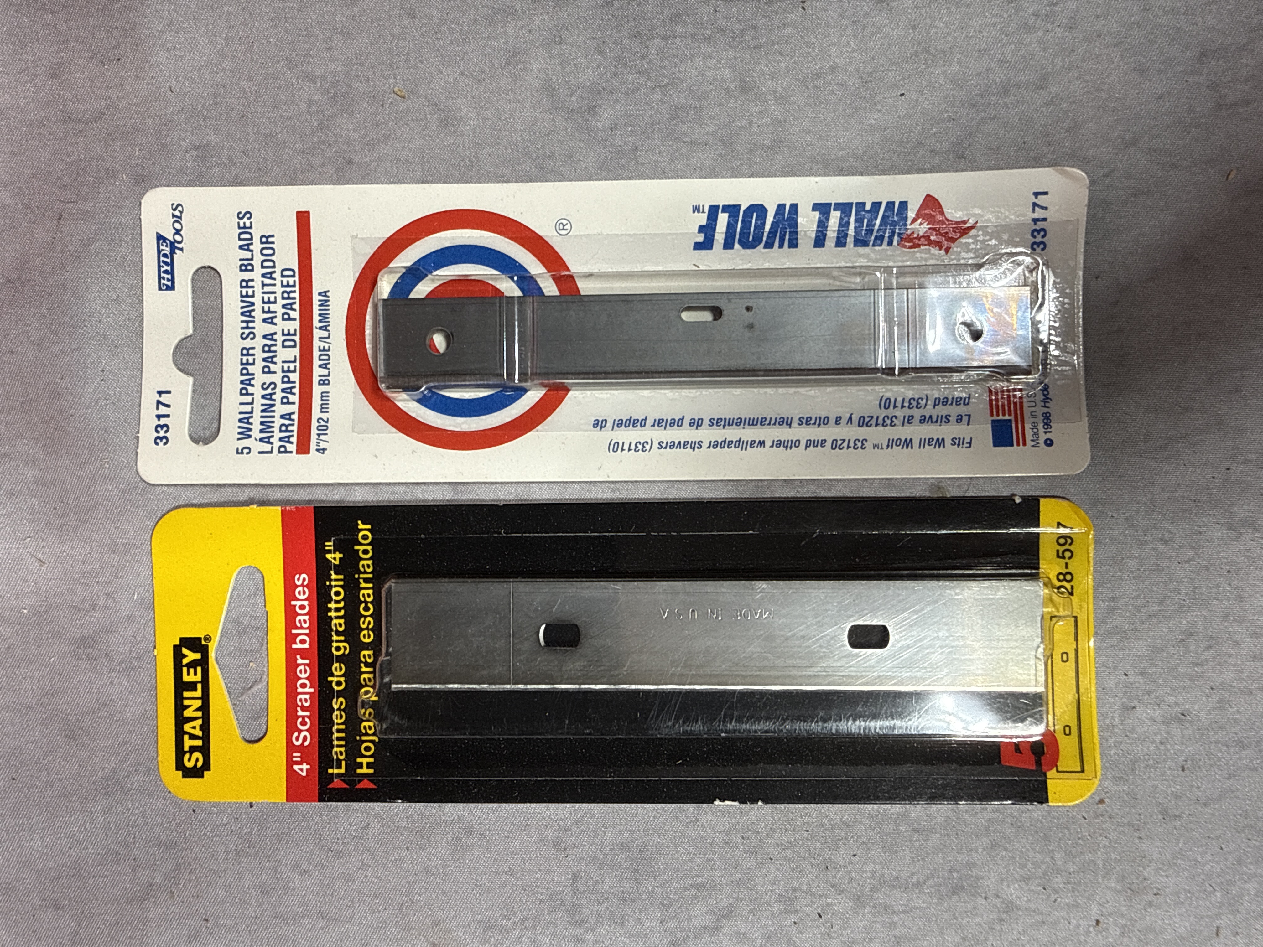 An Assortment of Professional Wallpaper Removal and Woodworking Joinery Tools Including Zinsser Stanley Hyde and CMT