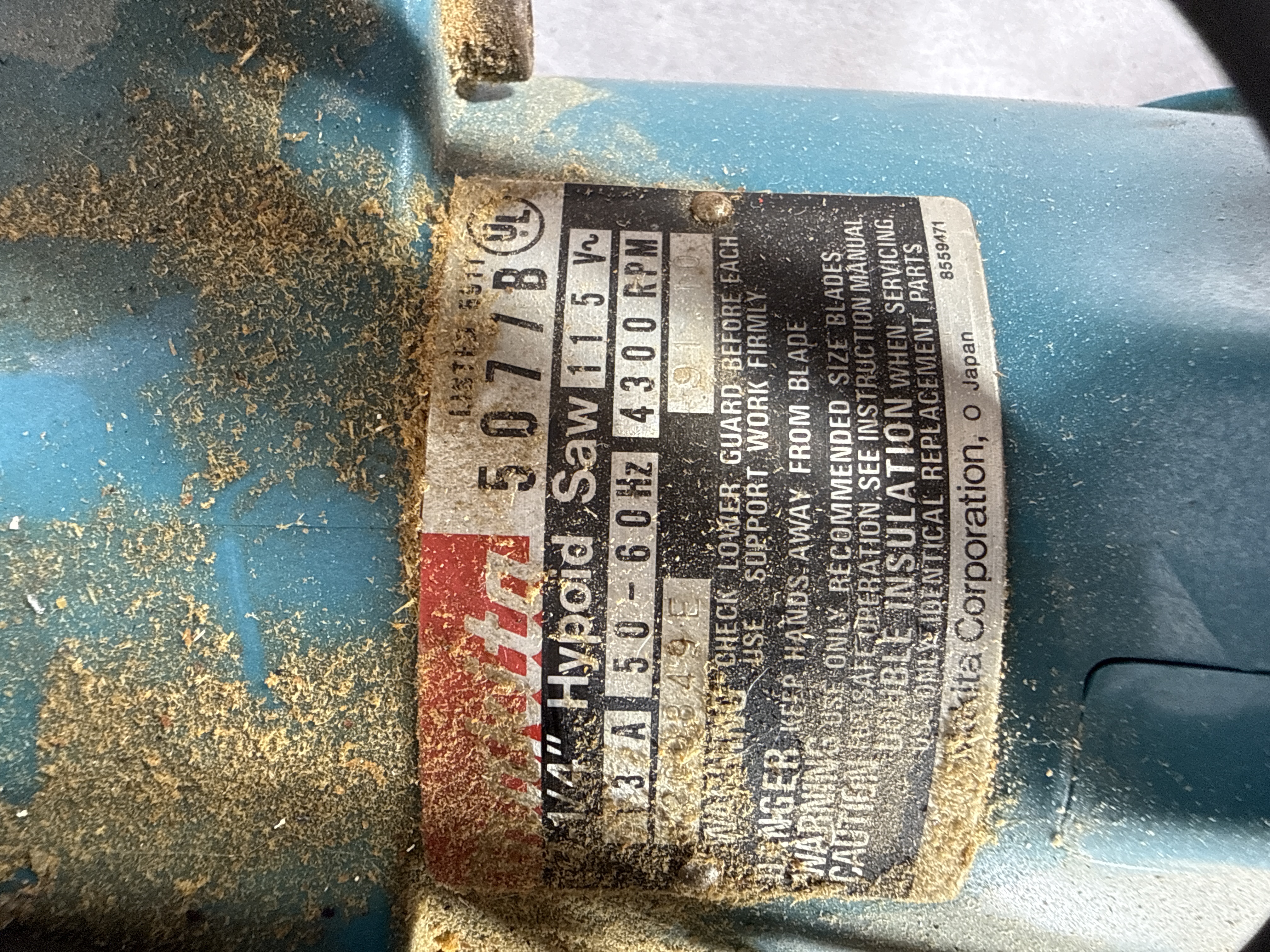 A Collection of Makita Corded Power Tools