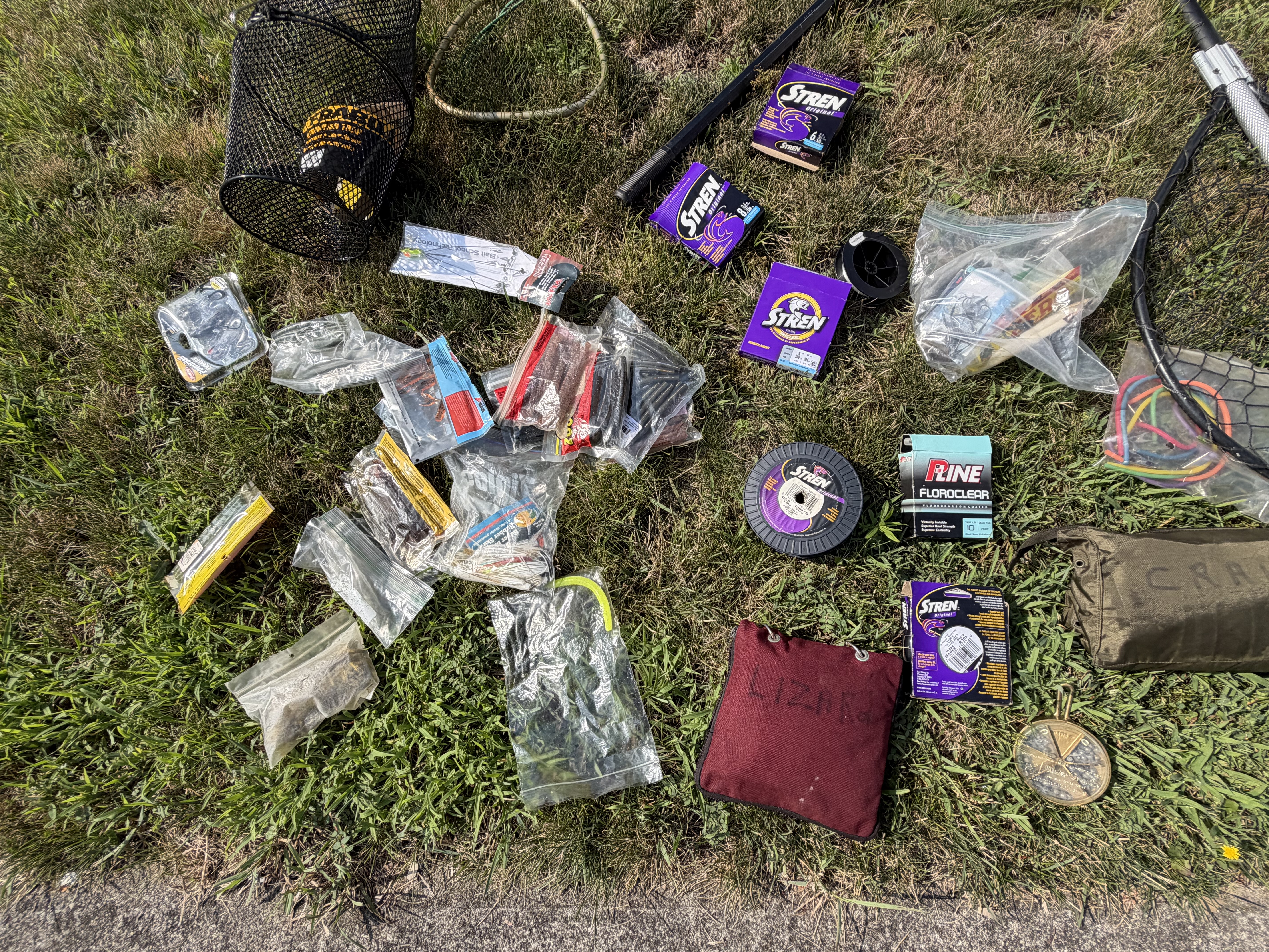 An Assortment of Freshwater Bass Fishing Equipment Including St. Croix and Shimano Rods with Shimano and Abu Garcia Reels