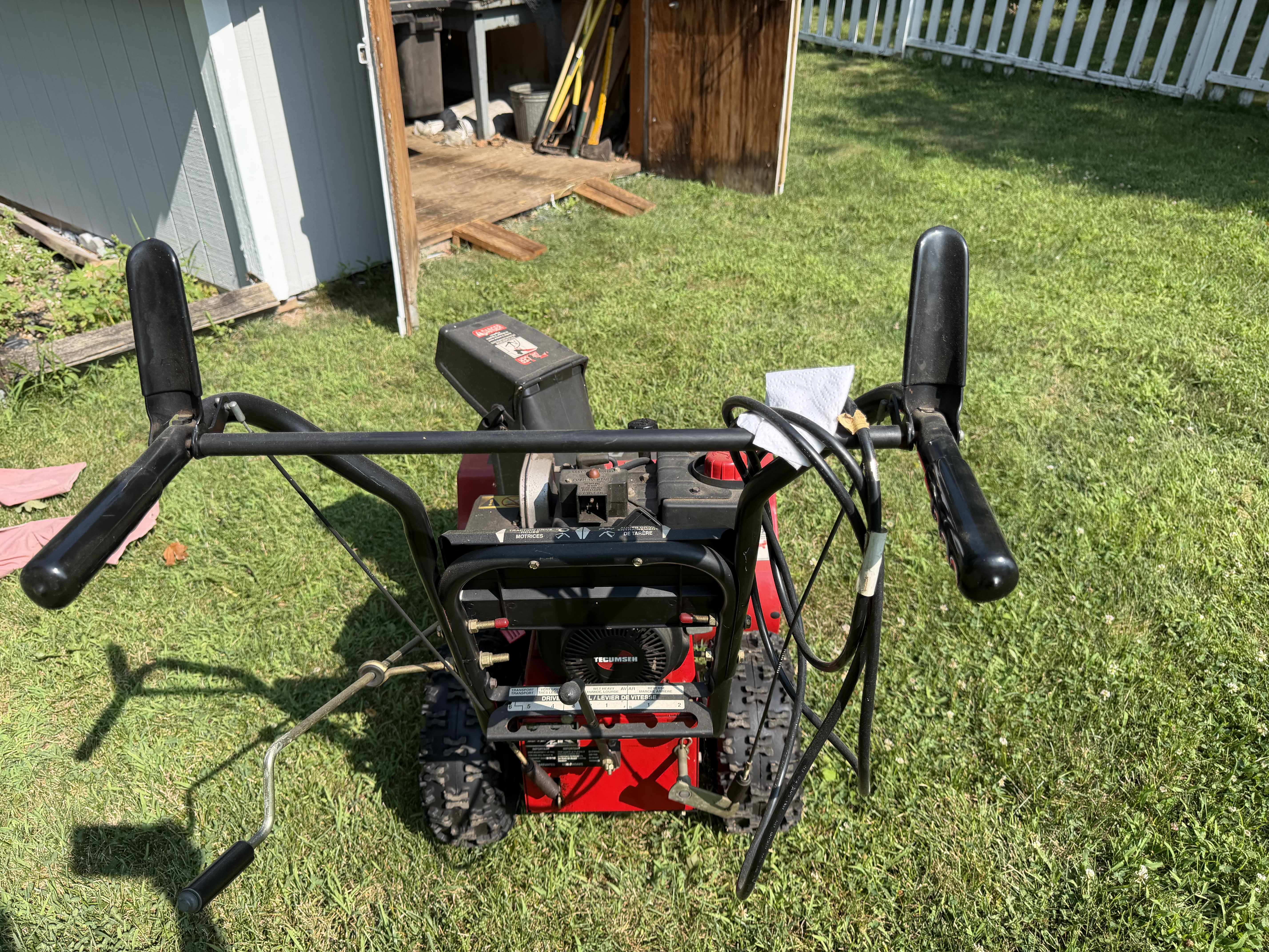 Murray Model 624508X4 5/24 Two-Stage Walk-Behind Snow Blower