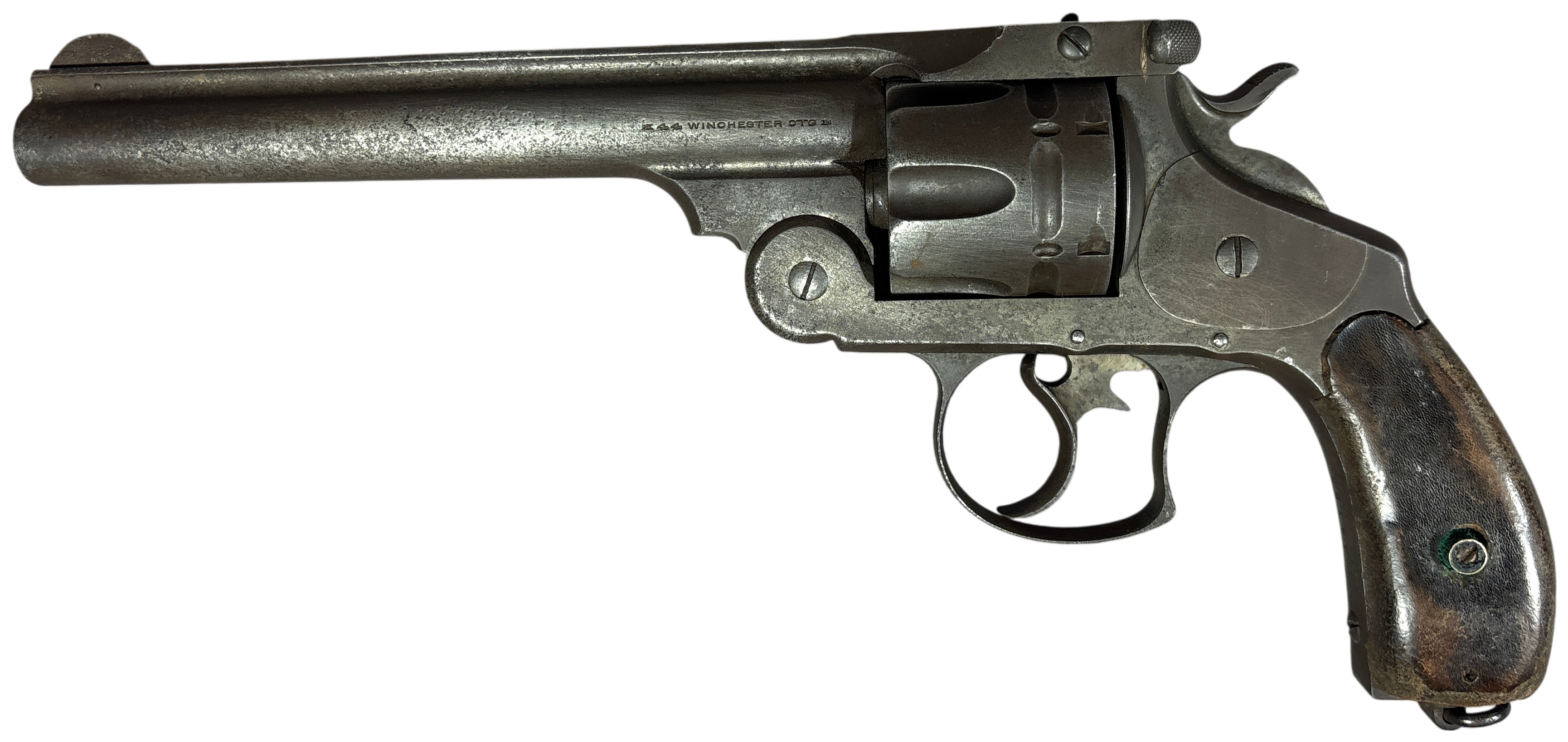 * Smith & Wesson Double Action Frontier Double Action Revolver .44 Winchester with 6.5 Inch Barrel