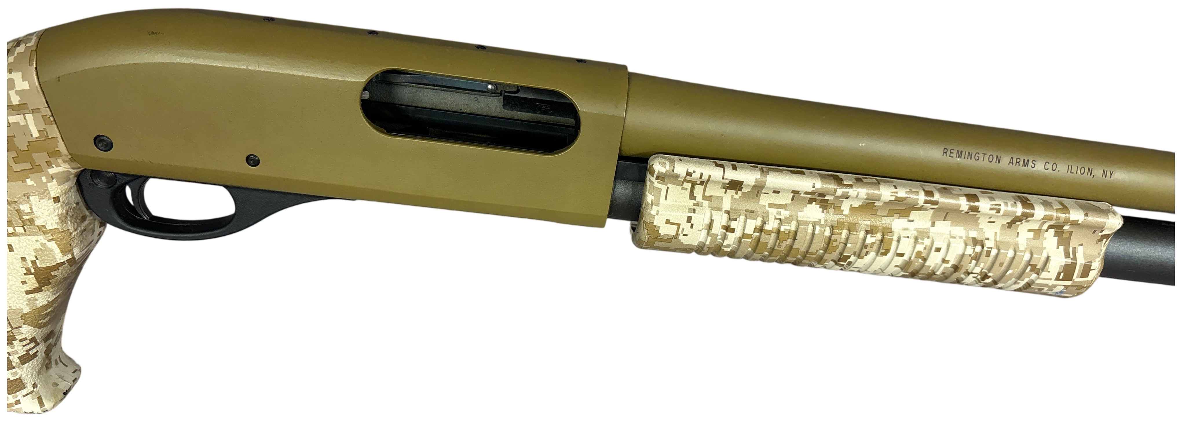 ** Remington 870 Tactical Desert Recon Pump Action Shotgun 12 Gauge with 18.5 Inch Barrel