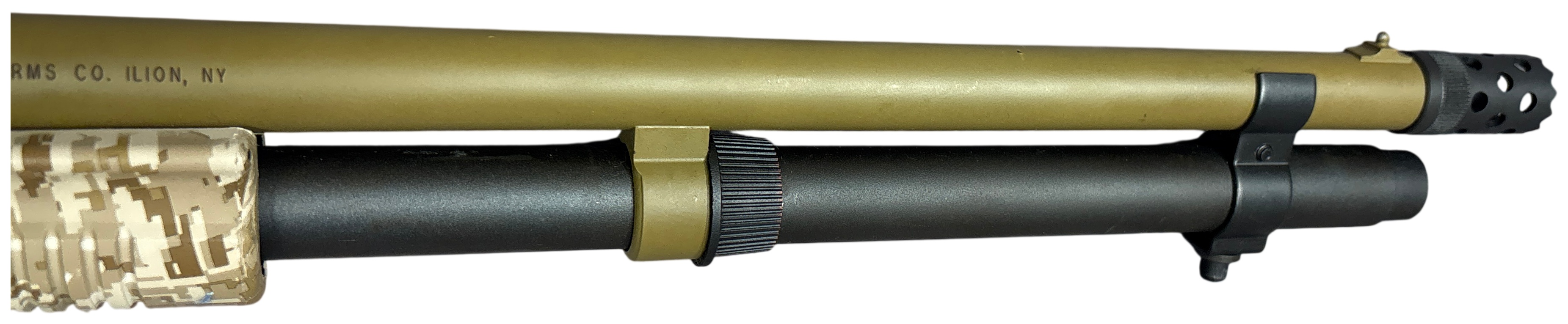 ** Remington 870 Tactical Desert Recon Pump Action Shotgun 12 Gauge with 18.5 Inch Barrel