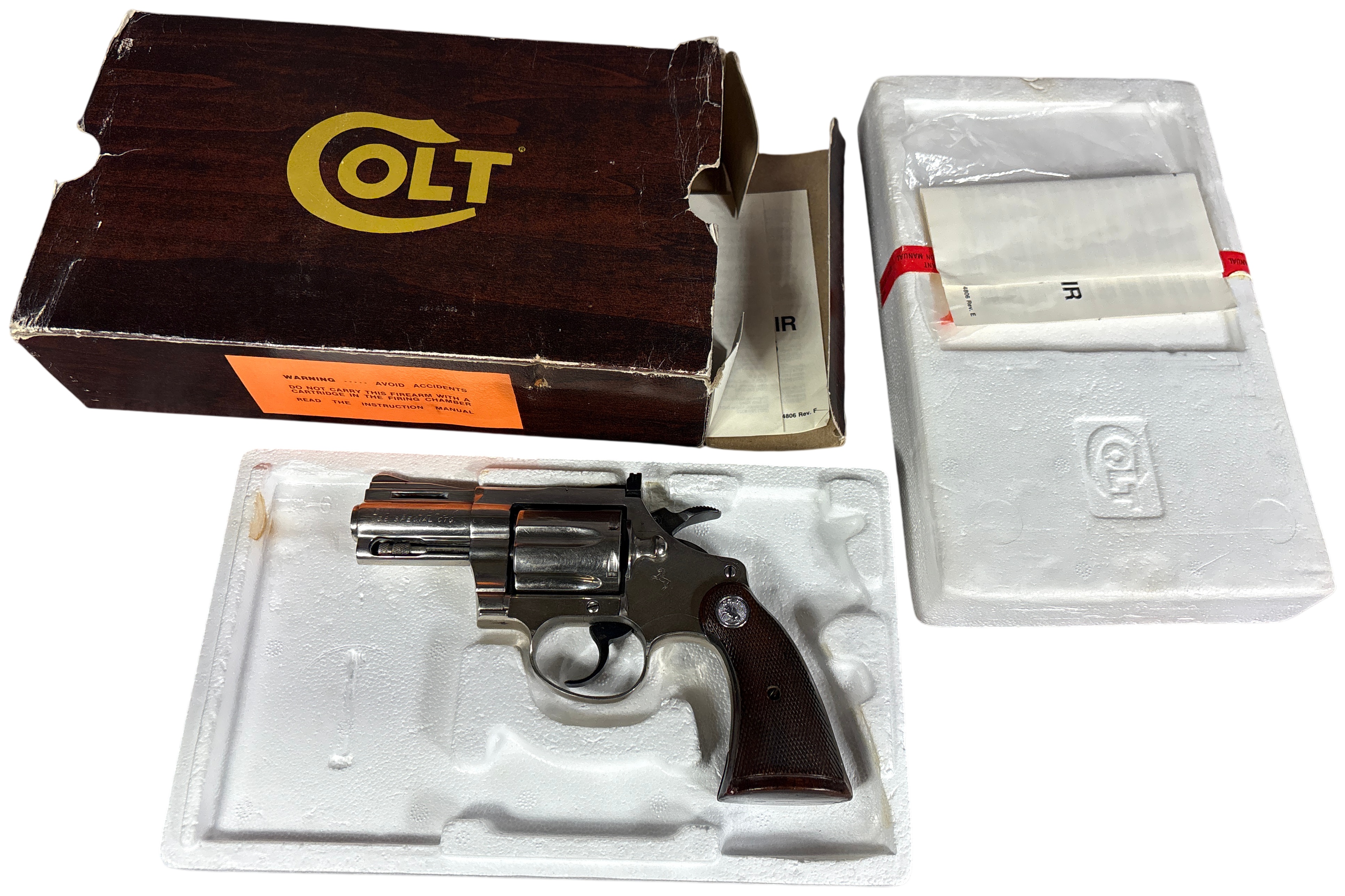 * Colt Diamondback Double Action Revolver .38 Special with 2.5 Inch Barrel