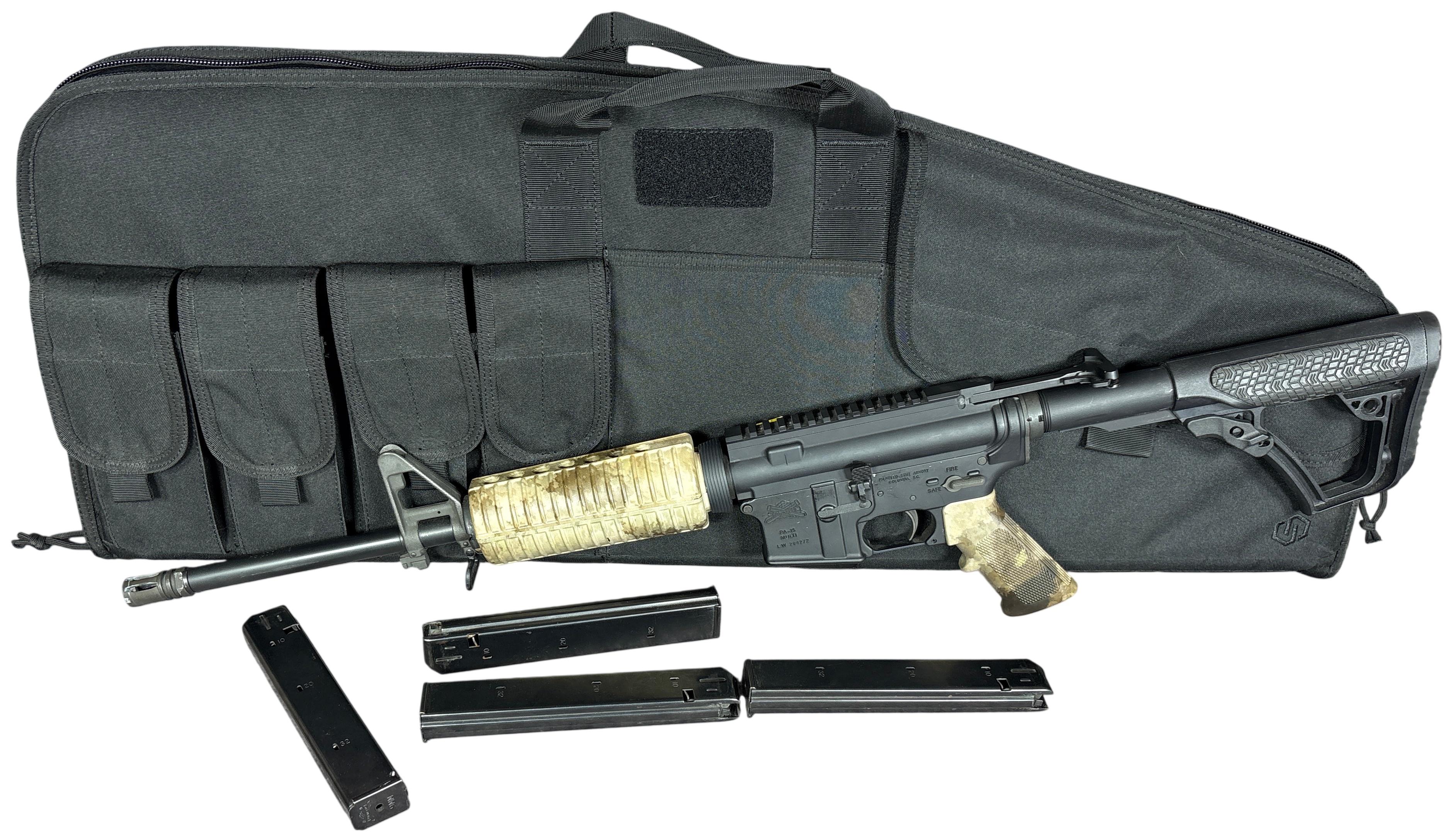 ** Palmetto State Armory PA-15 Multi Semi-Automatic Rifle 9mm with 18 Inch Barrel
