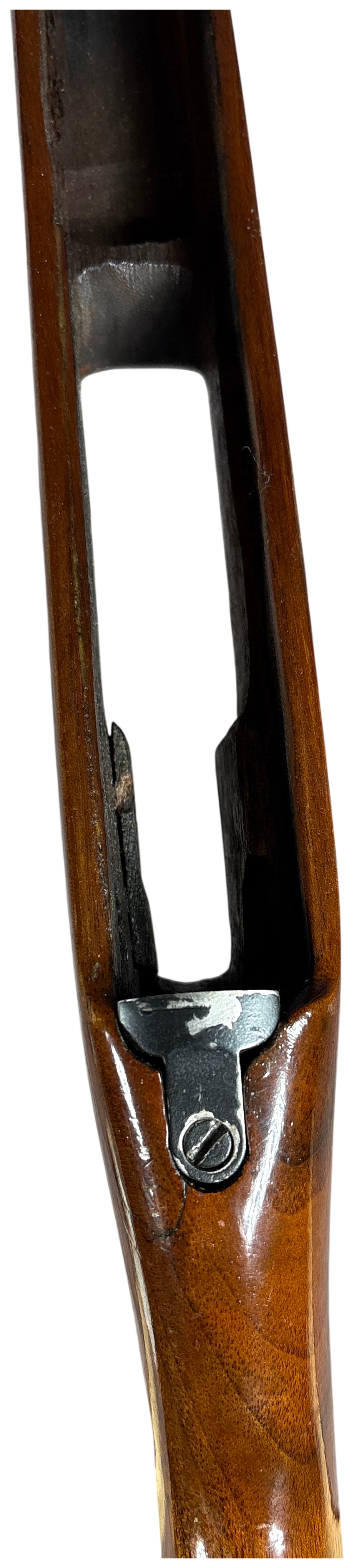 Bishop Custom Walnut Bolt Action Rifle Stock with Maple Inlays