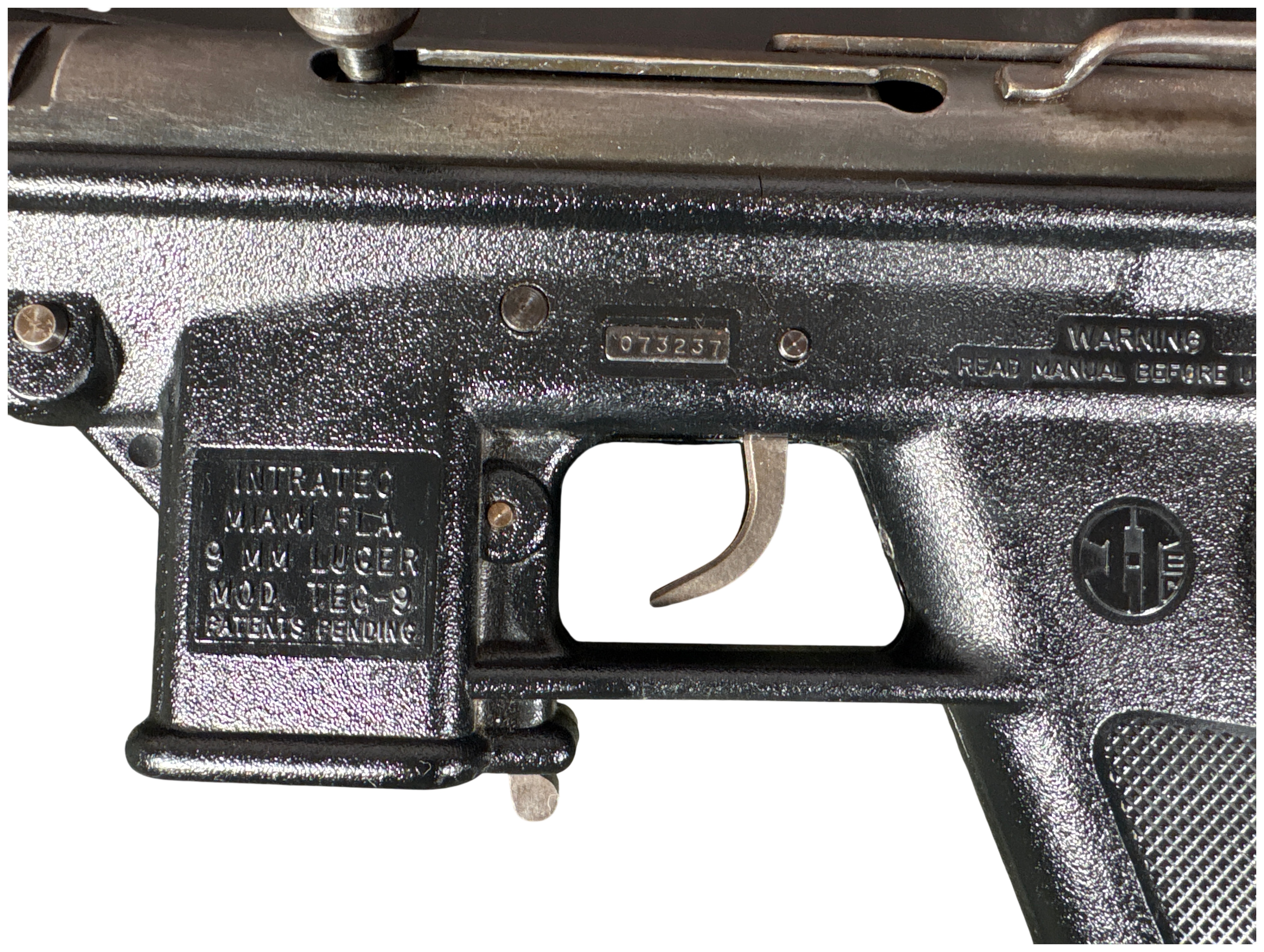 ** Intratec TEC-9 Semi-Automatic Pistol 9mm Luger with 10.5 Inch Barrel