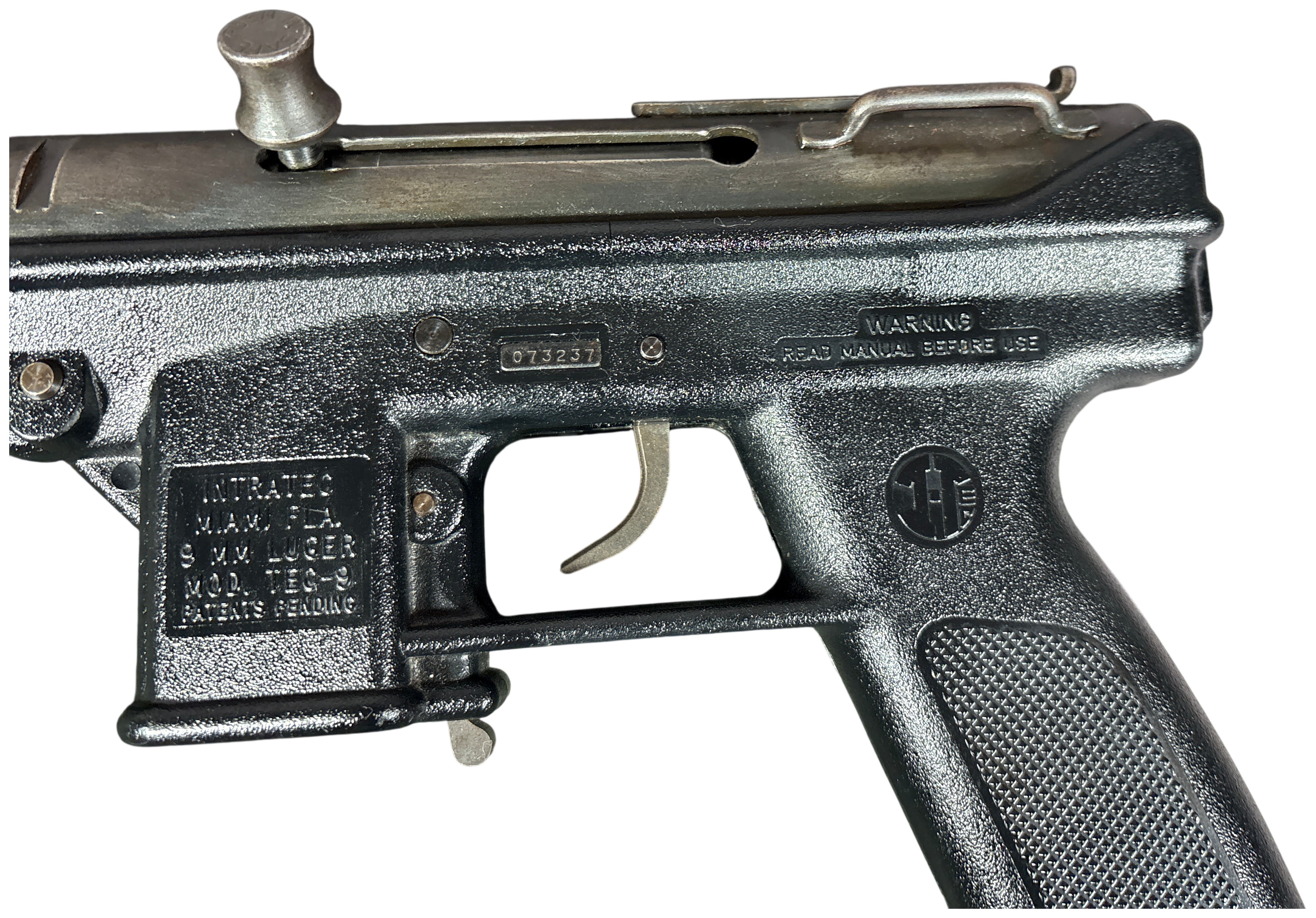 ** Intratec TEC-9 Semi-Automatic Pistol 9mm Luger with 10.5 Inch Barrel