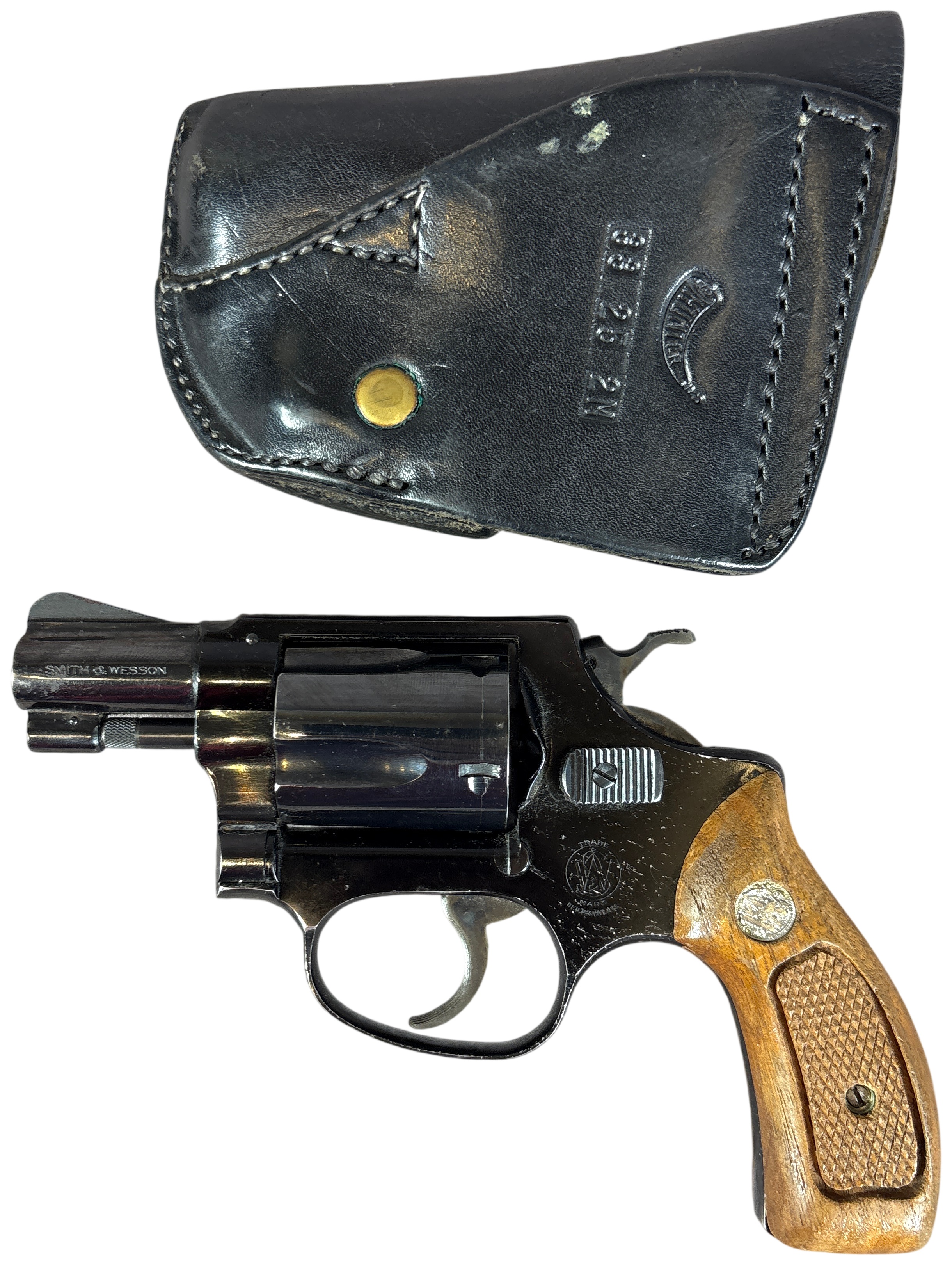 * Smith & Wesson Model 37 Double Action Revolver .38 Special with 2 Inch Barrel