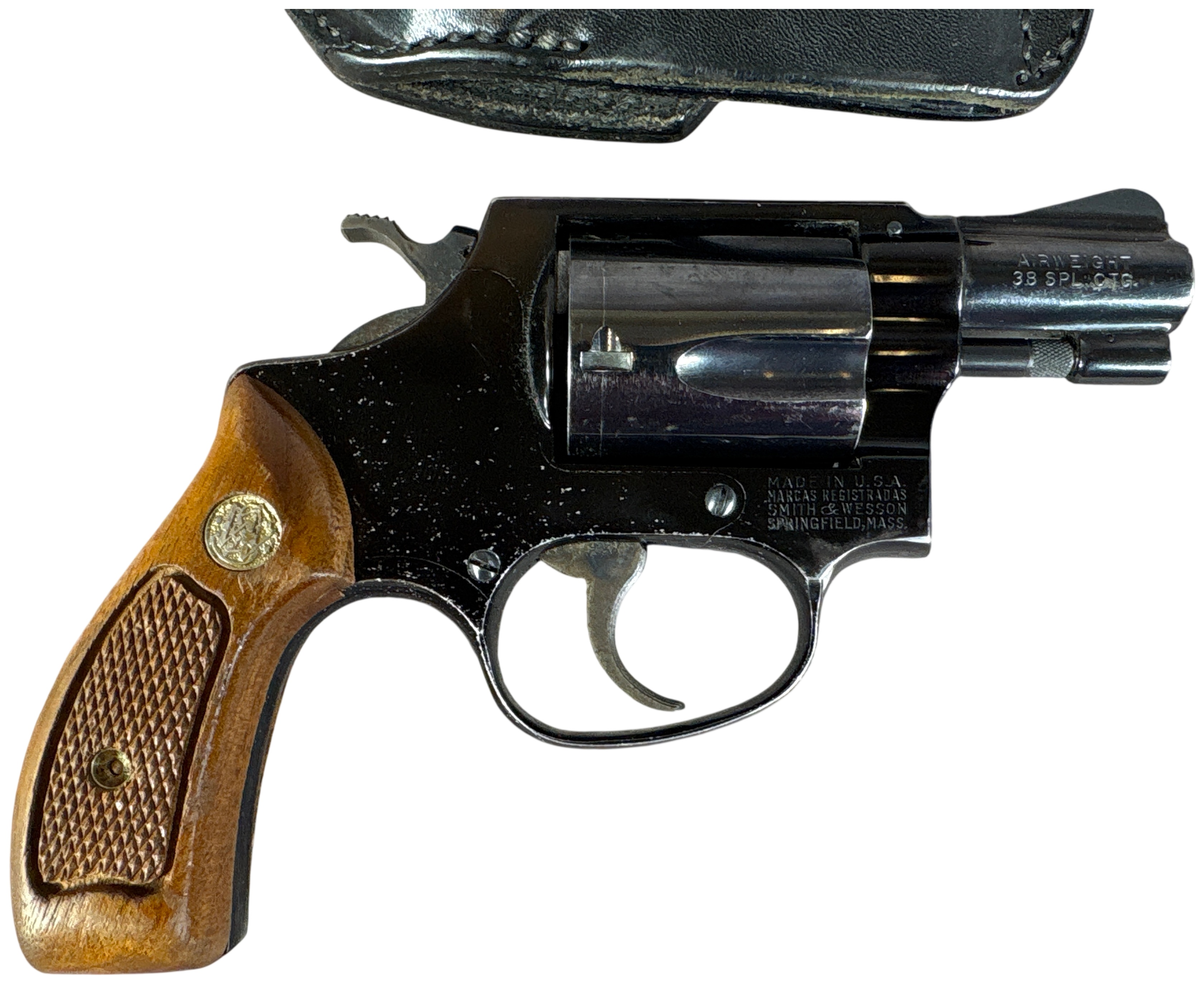 * Smith & Wesson Model 37 Double Action Revolver .38 Special with 2 Inch Barrel