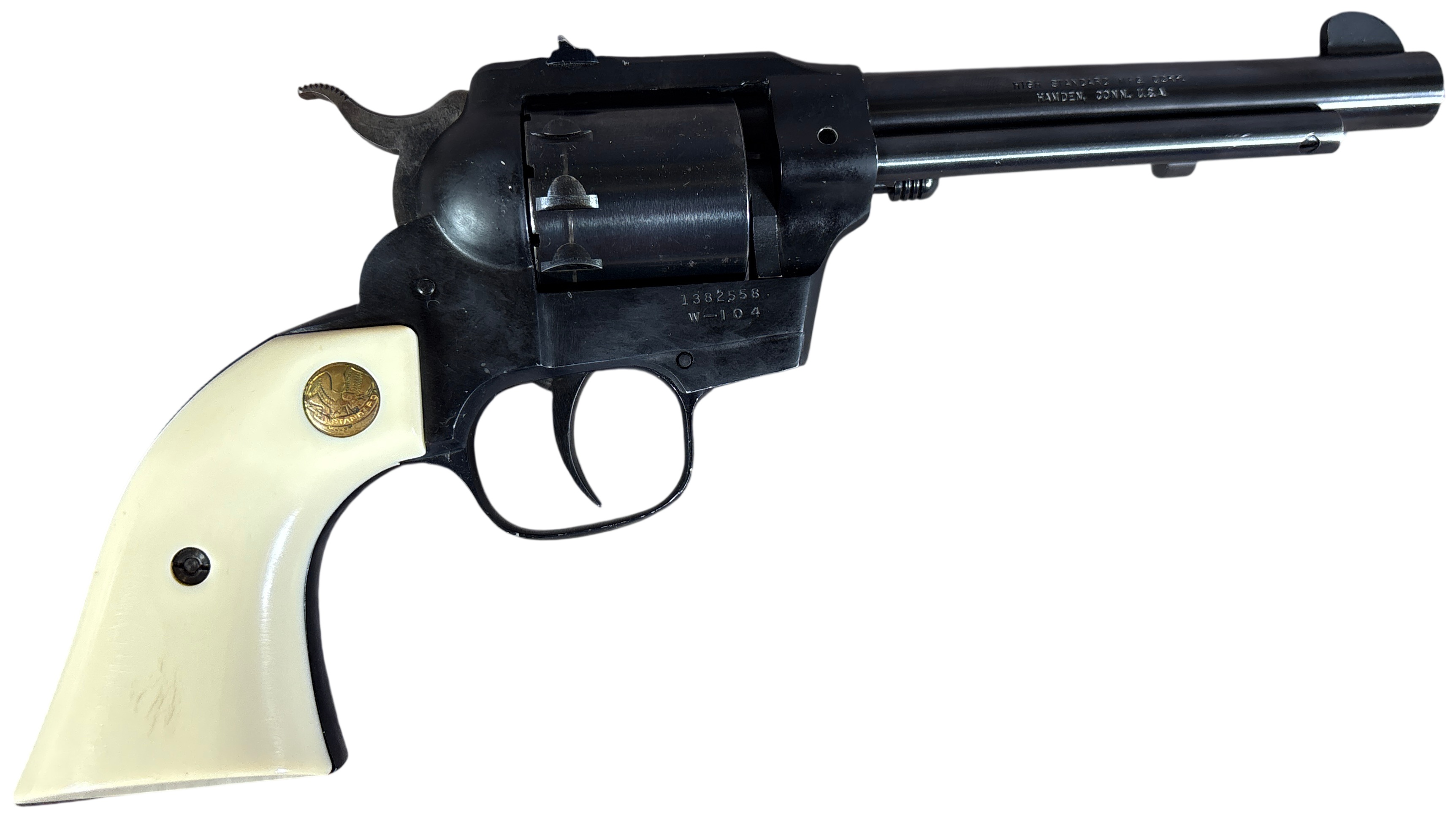 * High Standard Double-Nine Double Action/Single Action Revolver .22 with 5.5 Inch Barrel