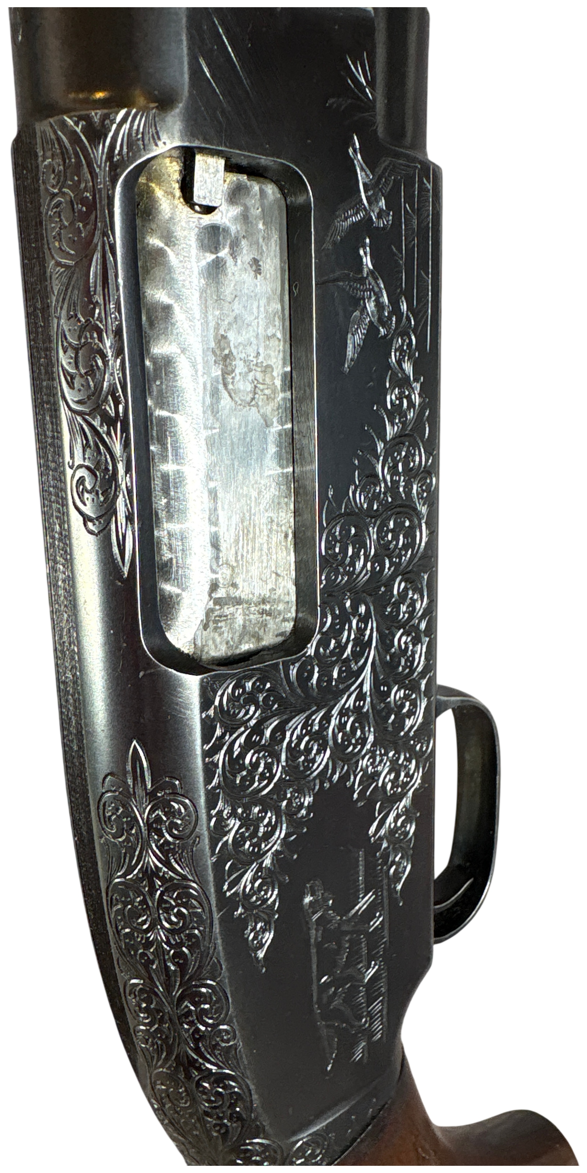 * Engraved Winchester Model 12 Pump Action Shotgun 12 Gauge with 27.25 Inch Barrel 1948