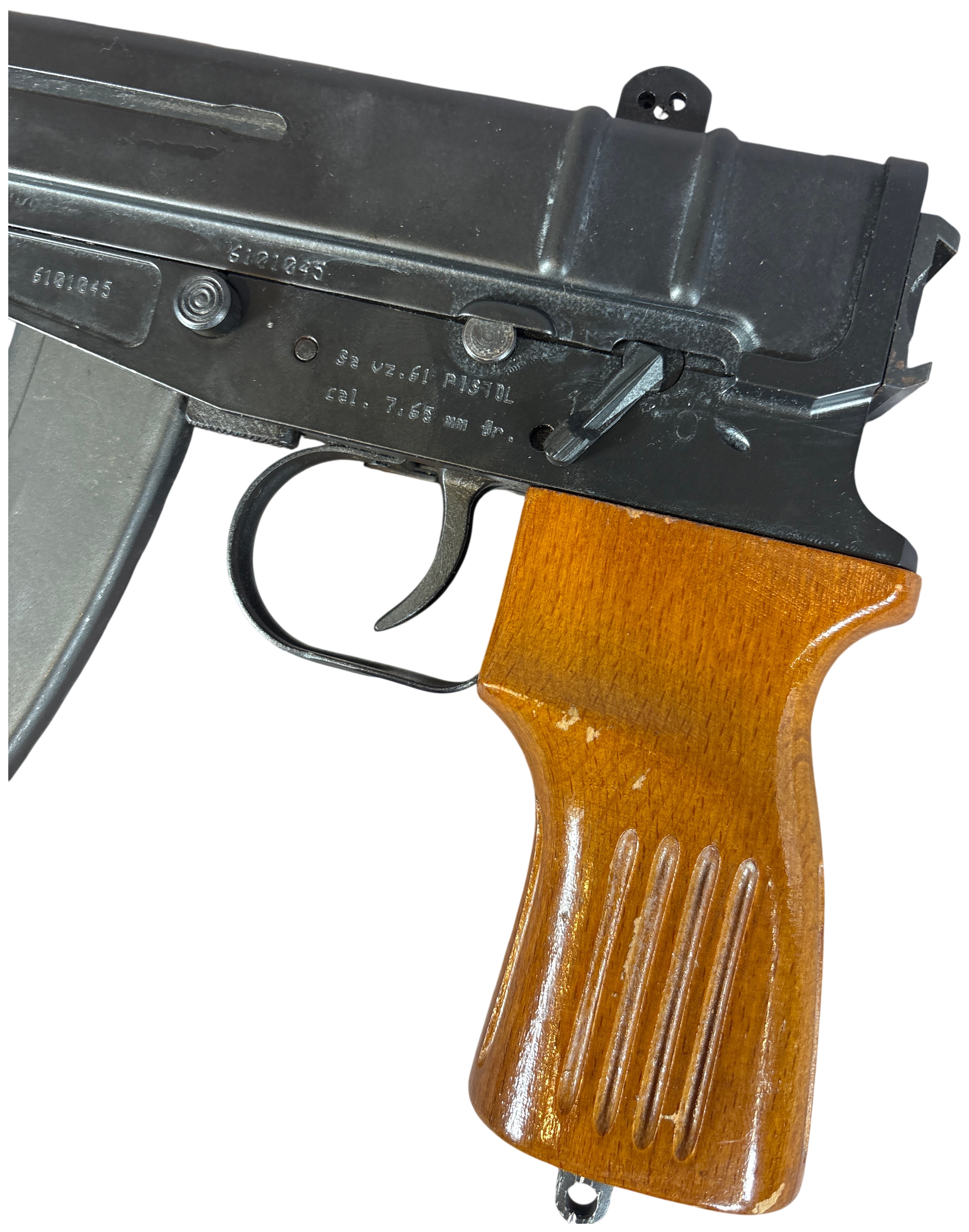 ** Czech Small Arms SA Vz. 61 Semi-Automatic Pistol 7.65 mm with 4.5 Inch Barrel