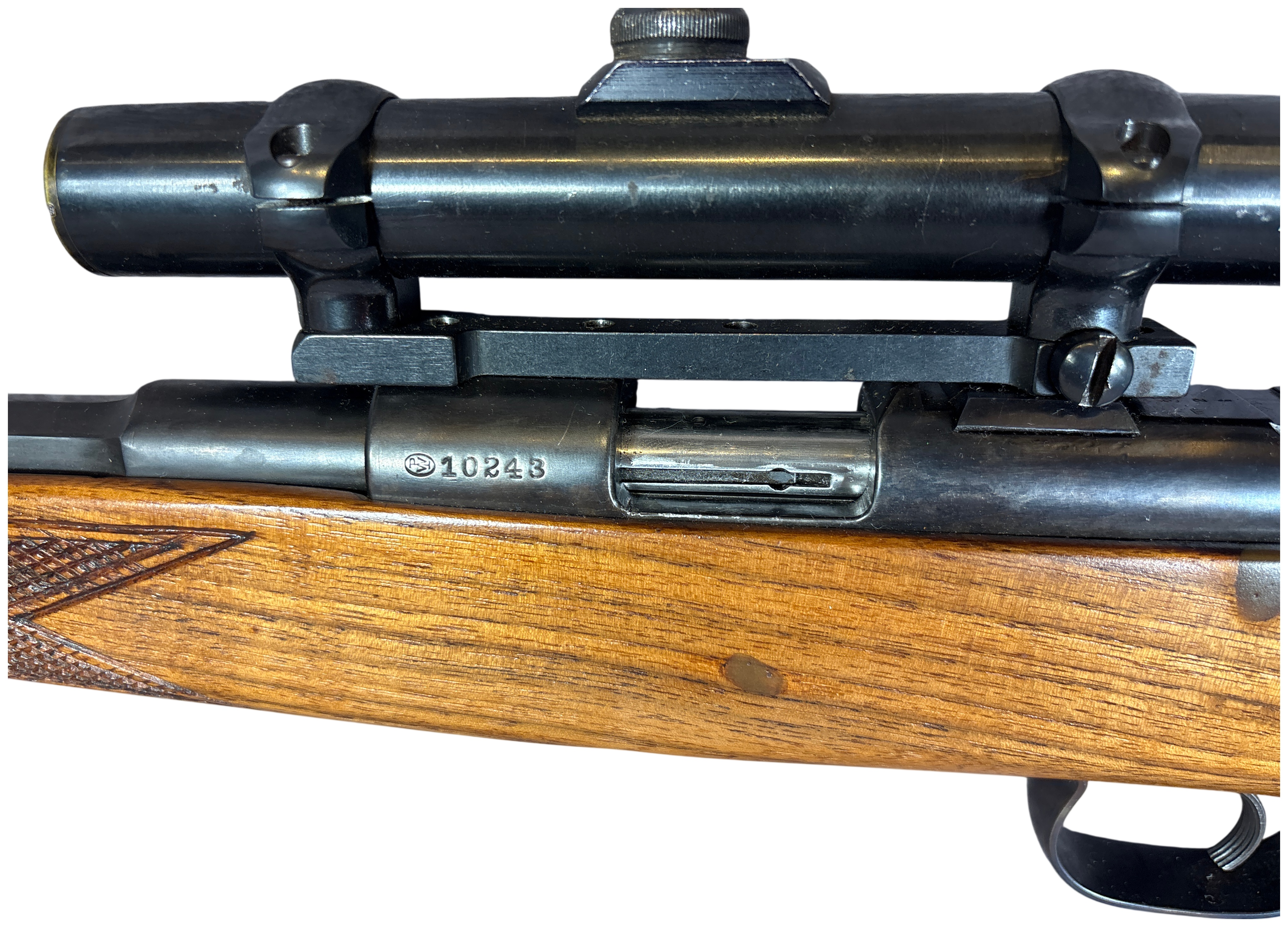 * Winchester Model 52 Bolt Action Rifle .22 LR with 20 Inch Half Octagonal Barrel