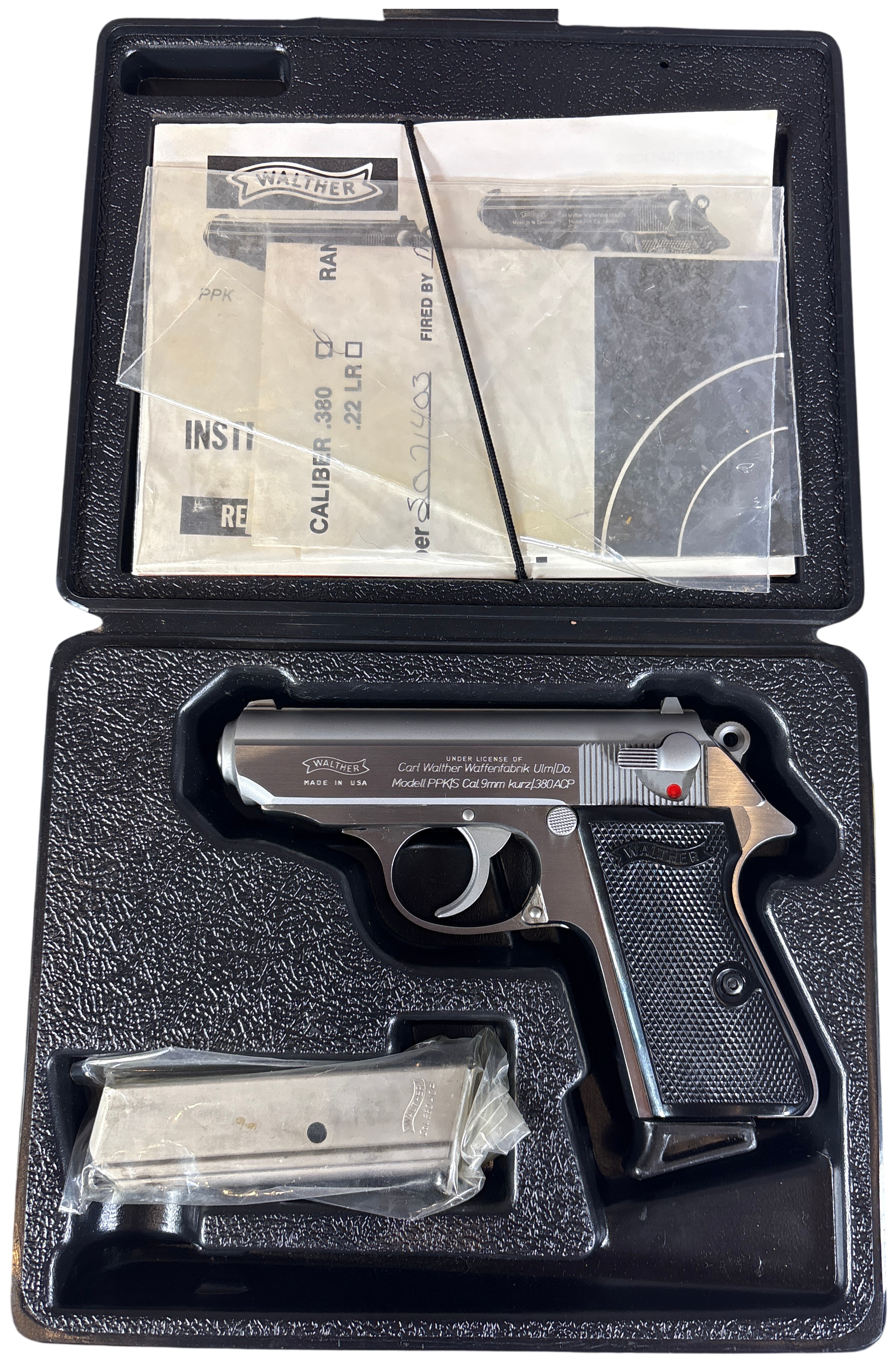 ** Interarms PPK/S Semi-Automatic Pistol .380 ACP with 3.25 Inch Barrel