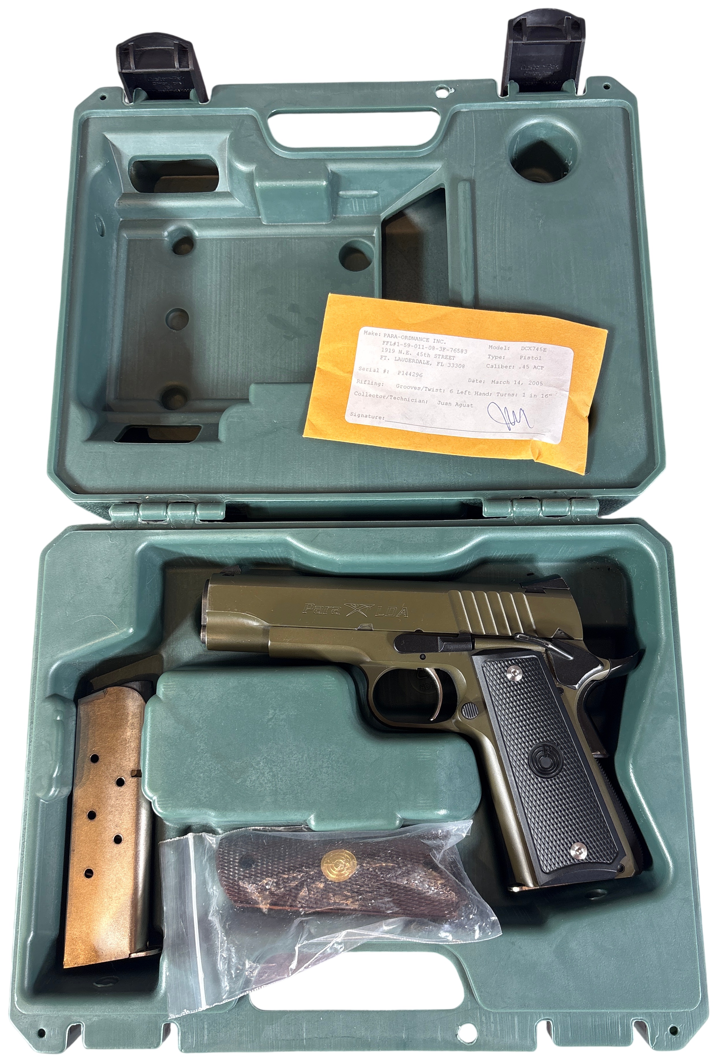 ** Para-Ordnance PARA LDA TAC-S Semi-Automatic Pistol .45 ACP with 4 Inch Barrel