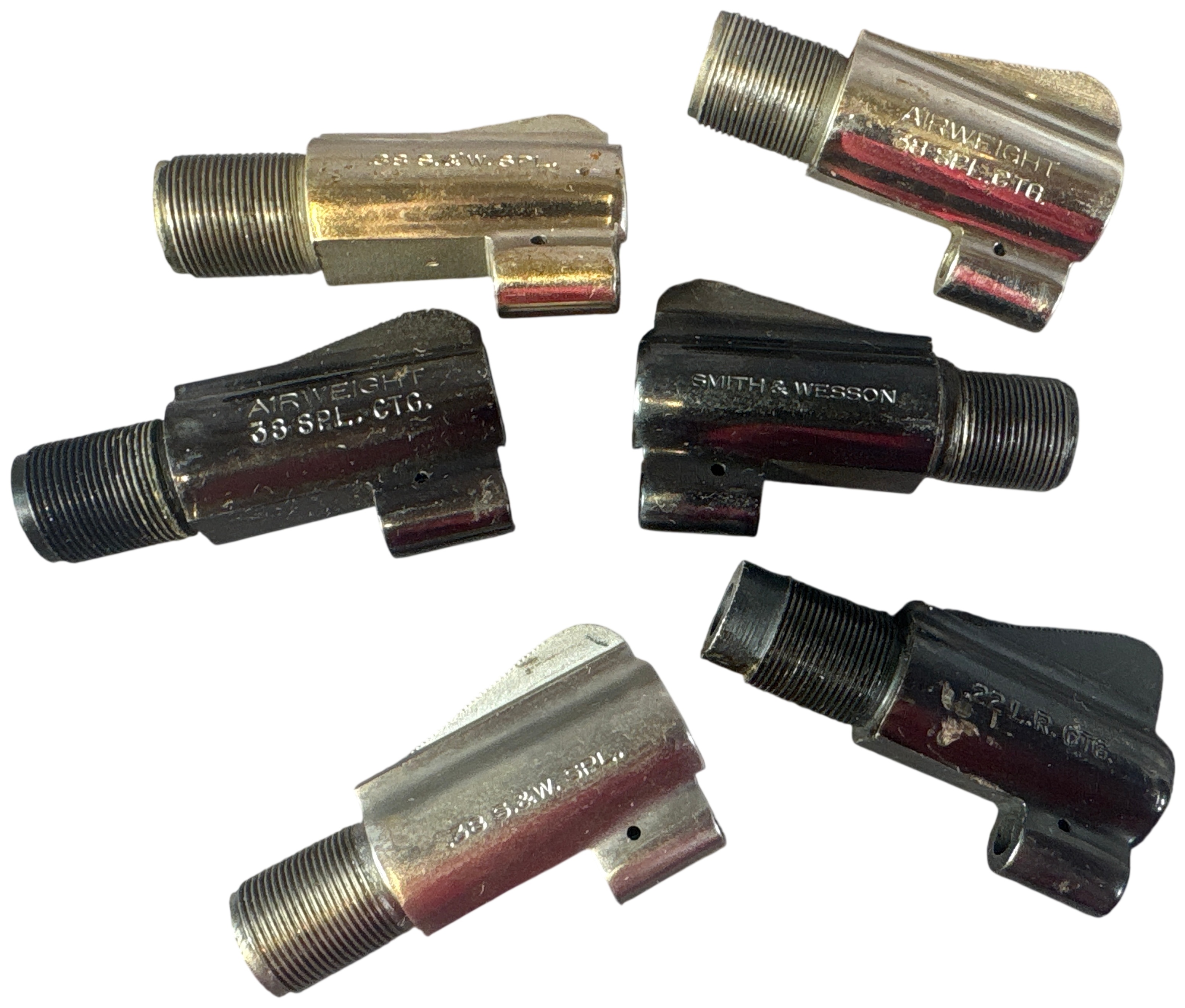 A Collection of Smith & Wesson Handgun Components and Accessories