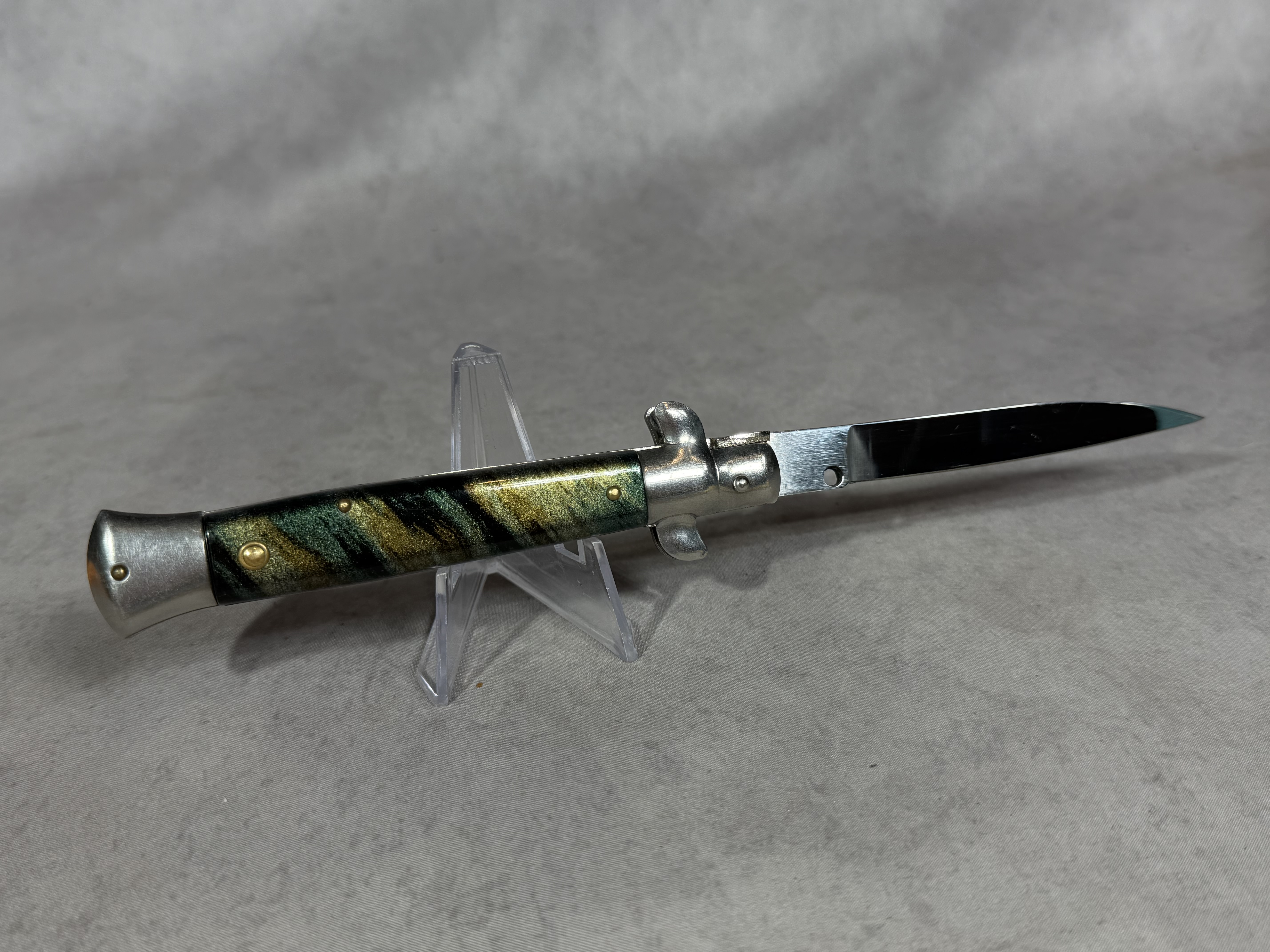 EDC 440 Stainless Steel Italian Style Automatic Stiletto Knife