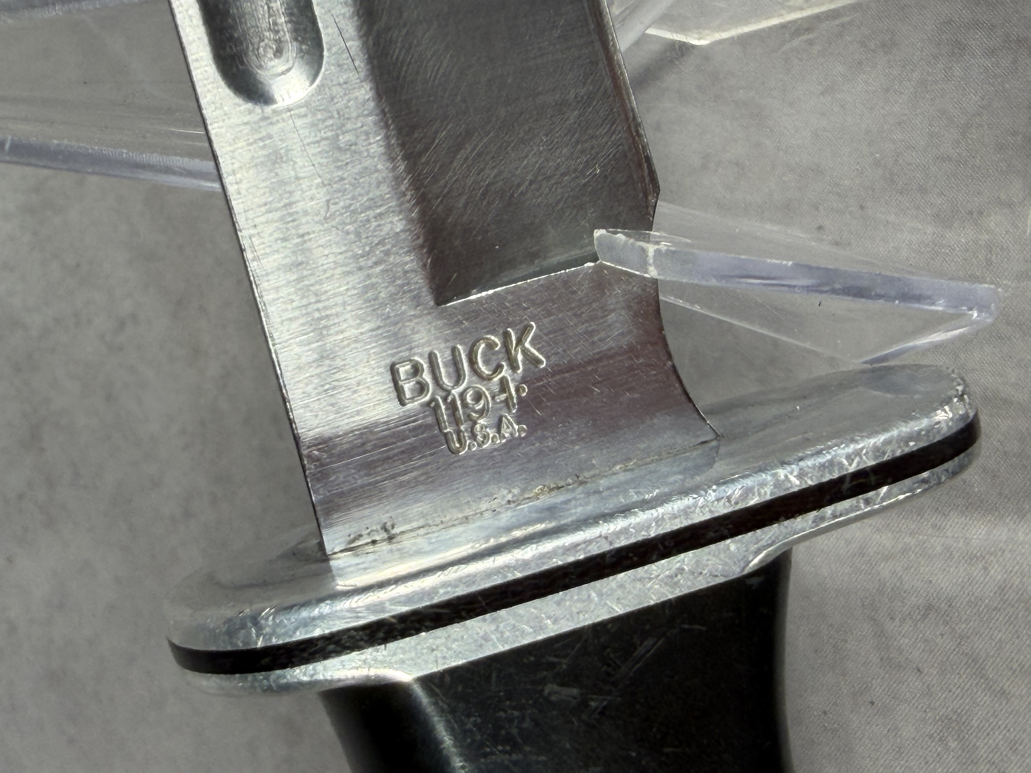 Buck Model 119 Special Fixed Blade Knife with Sheath 1991