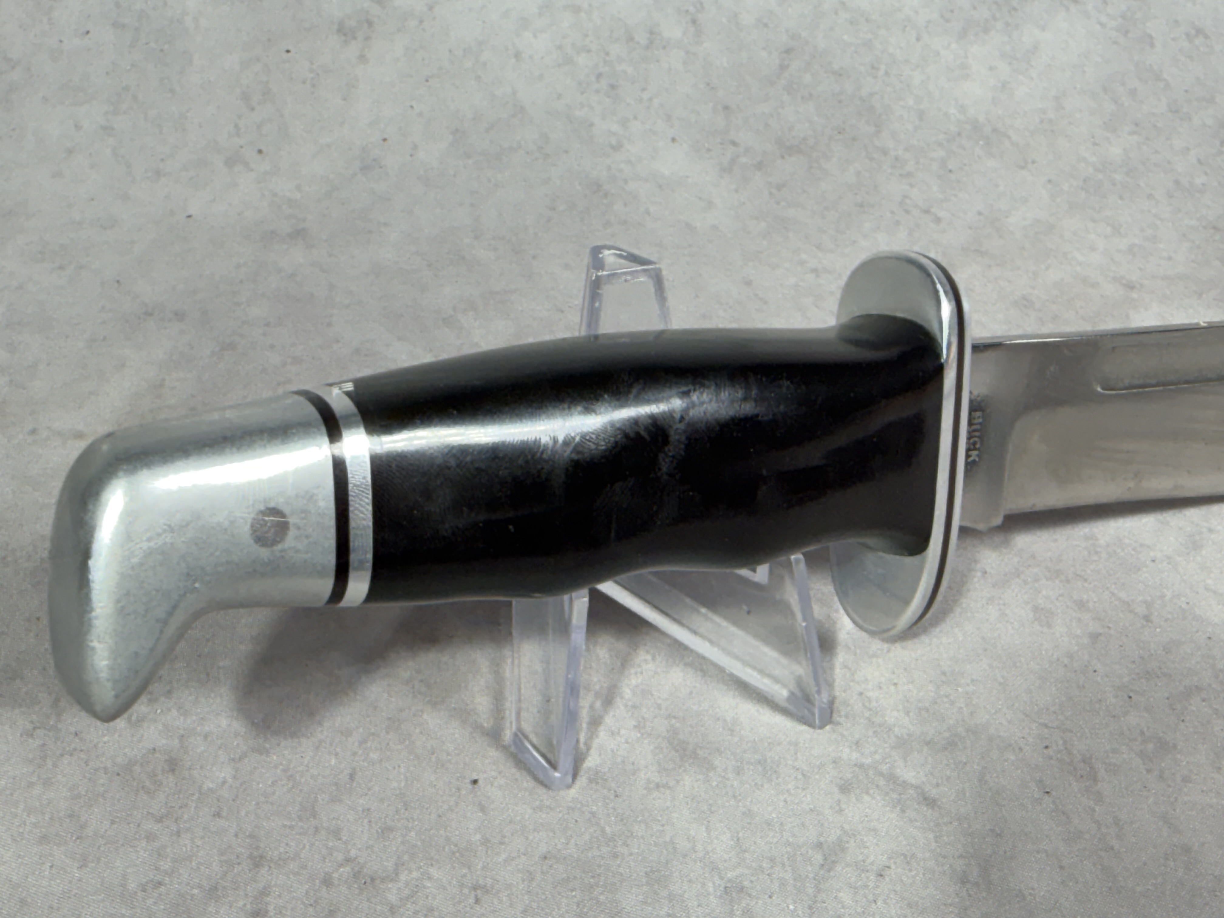 Vintage Buck 119 Special Hunting Knife with Leather Sheath