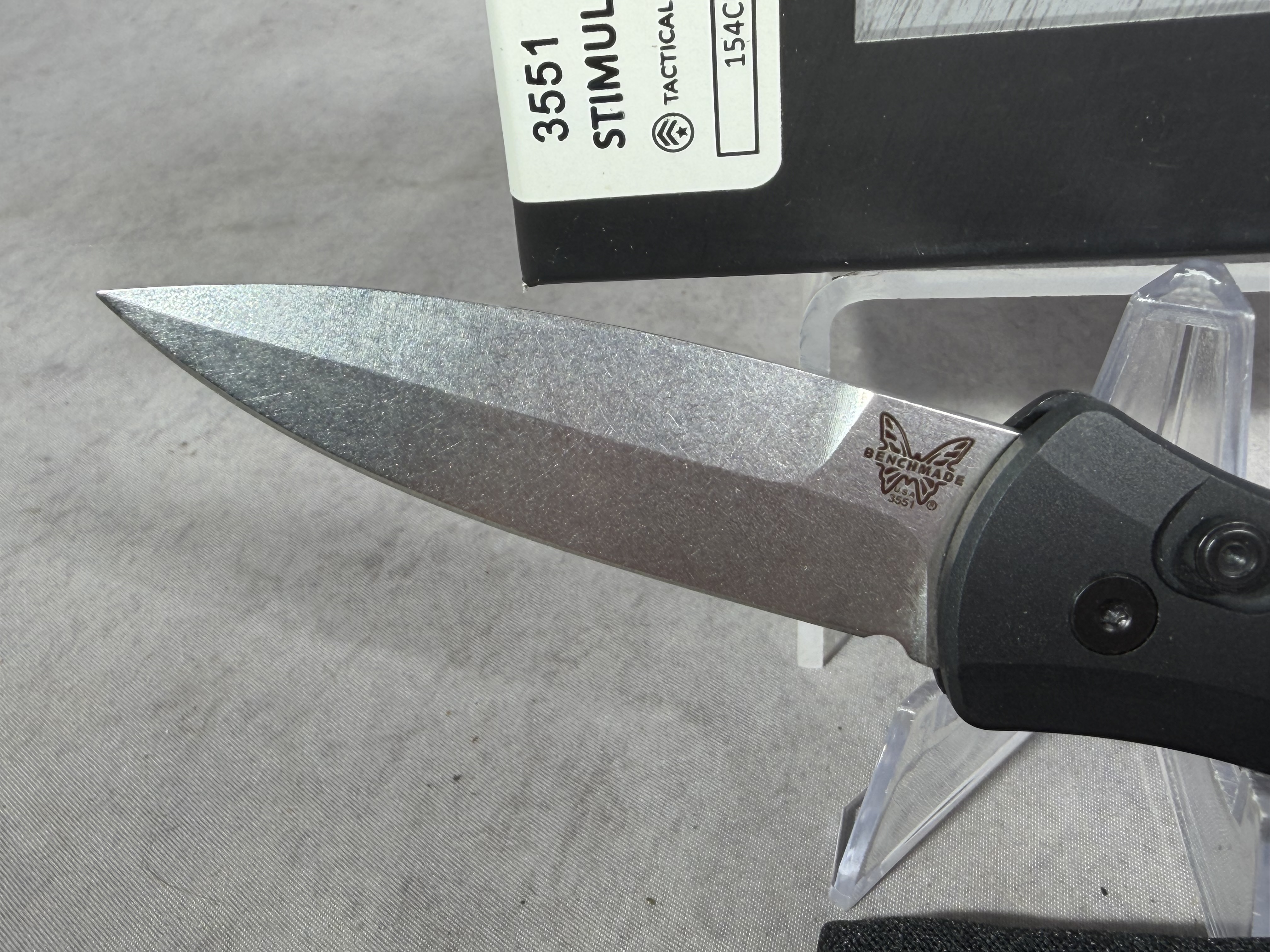 Benchmade 3551 Stimulus Automatic Folding Knife Mel Pardue Design