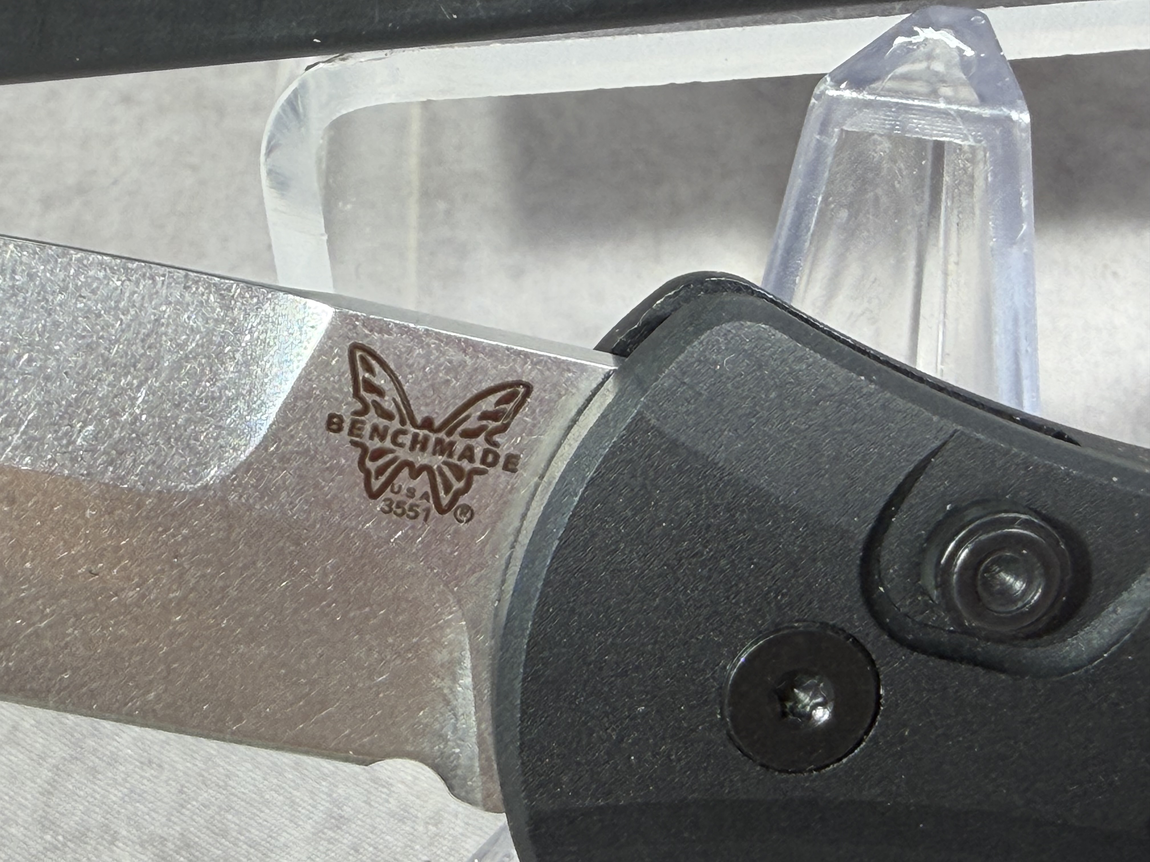 Benchmade 3551 Stimulus Automatic Folding Knife Mel Pardue Design