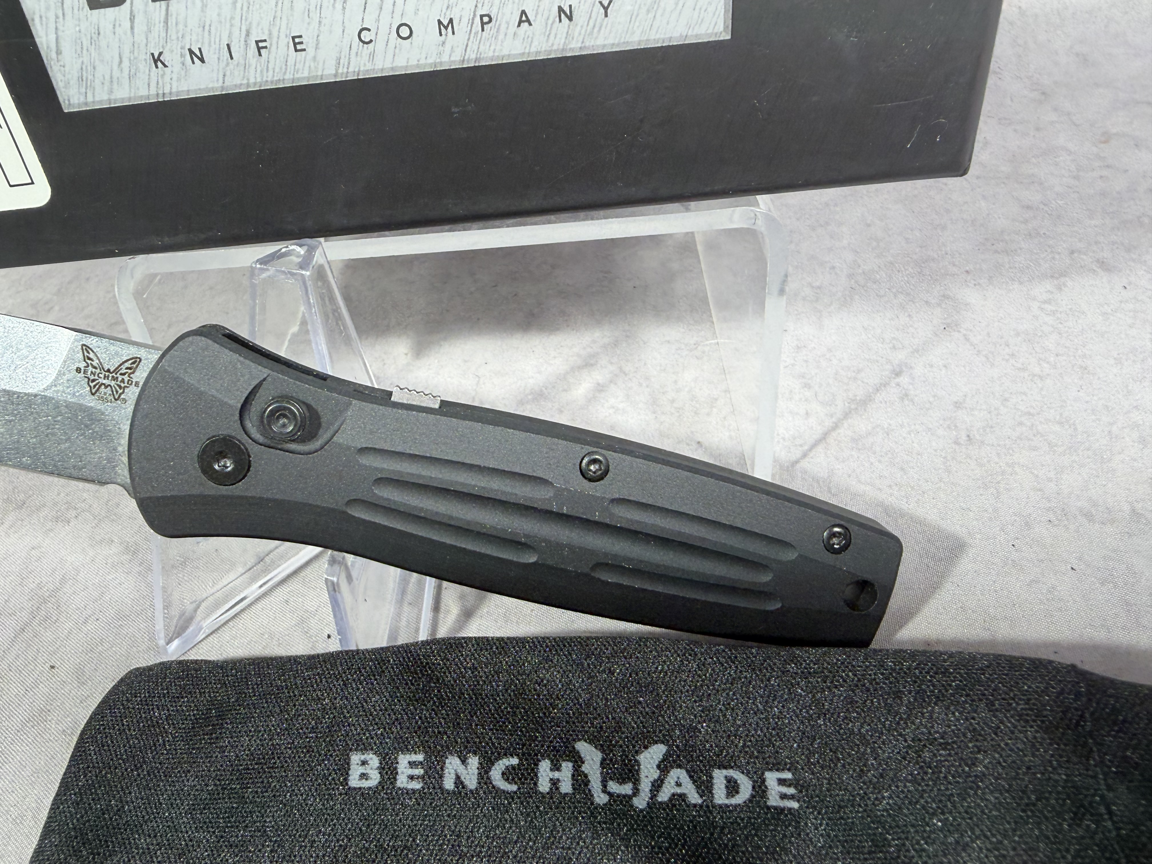 Benchmade 3551 Stimulus Automatic Folding Knife Mel Pardue Design