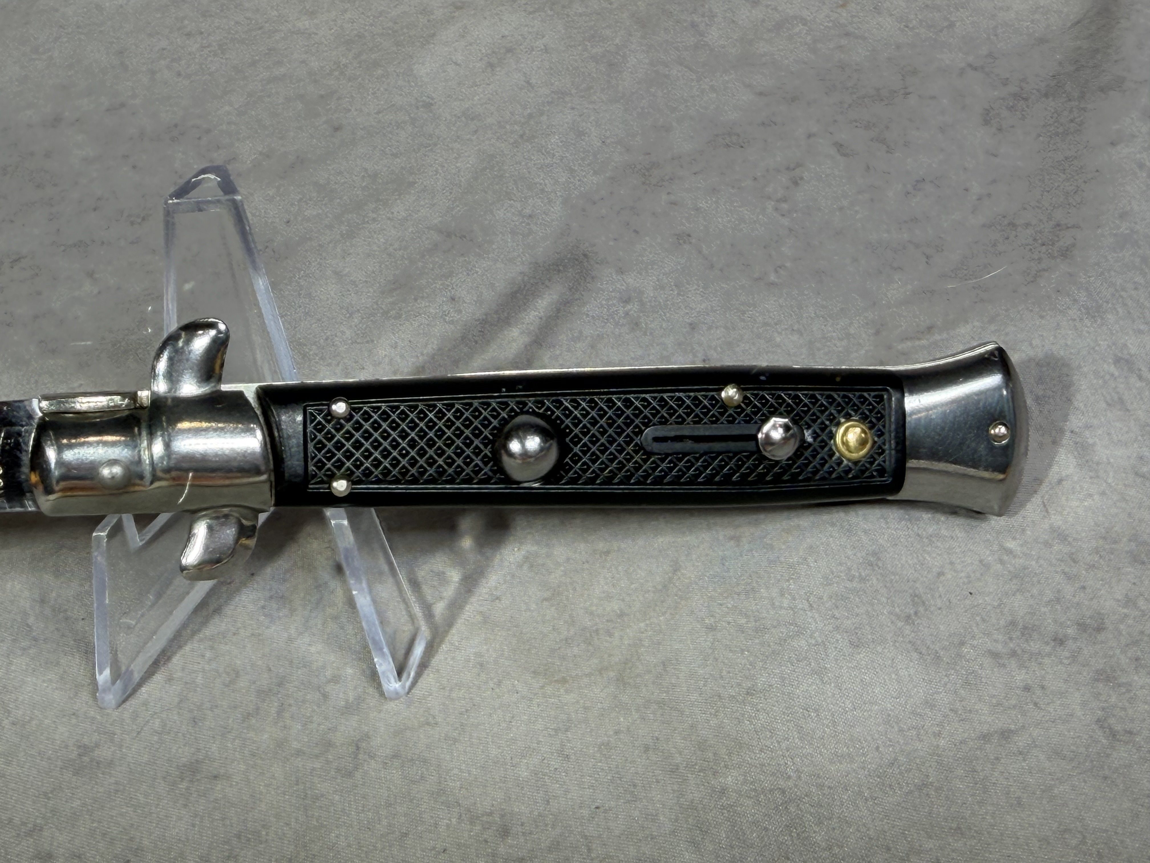 Hubertus Solingen West German Automatic Stiletto Folding Knife