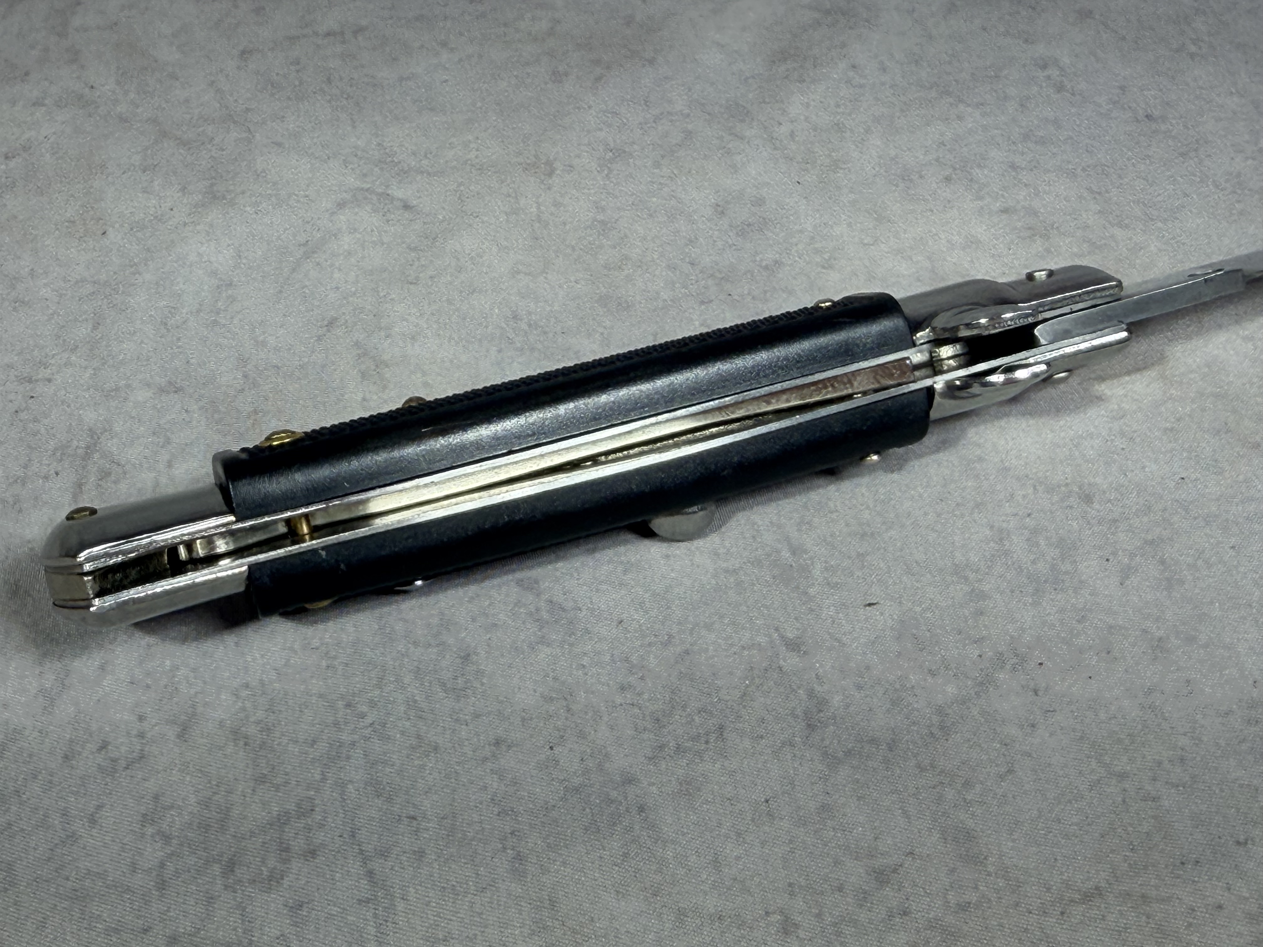 Hubertus Solingen West German Automatic Stiletto Folding Knife