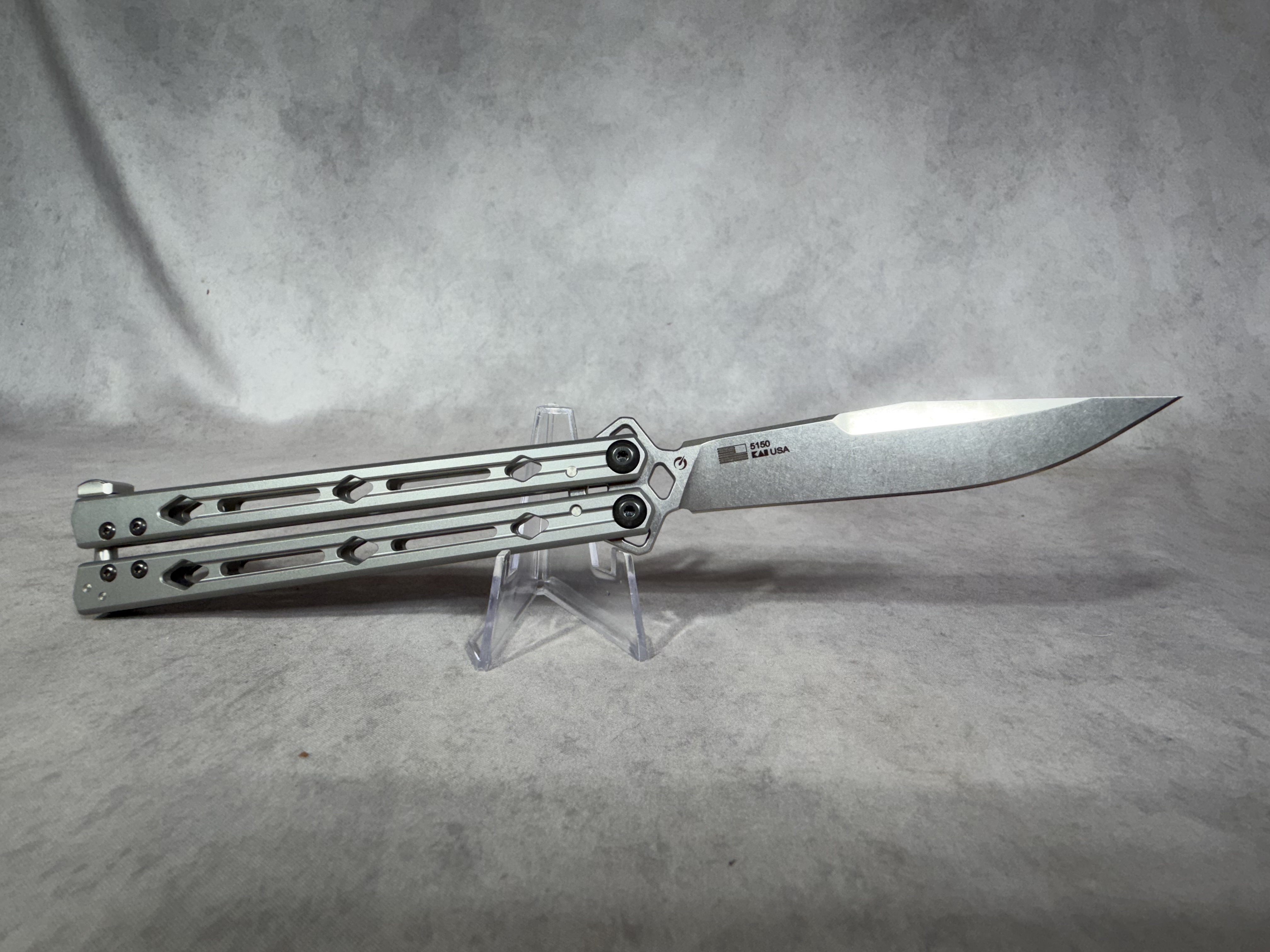 Kershaw Lucha Model 5150 Stainless Steel Balisong Butterfly Knife