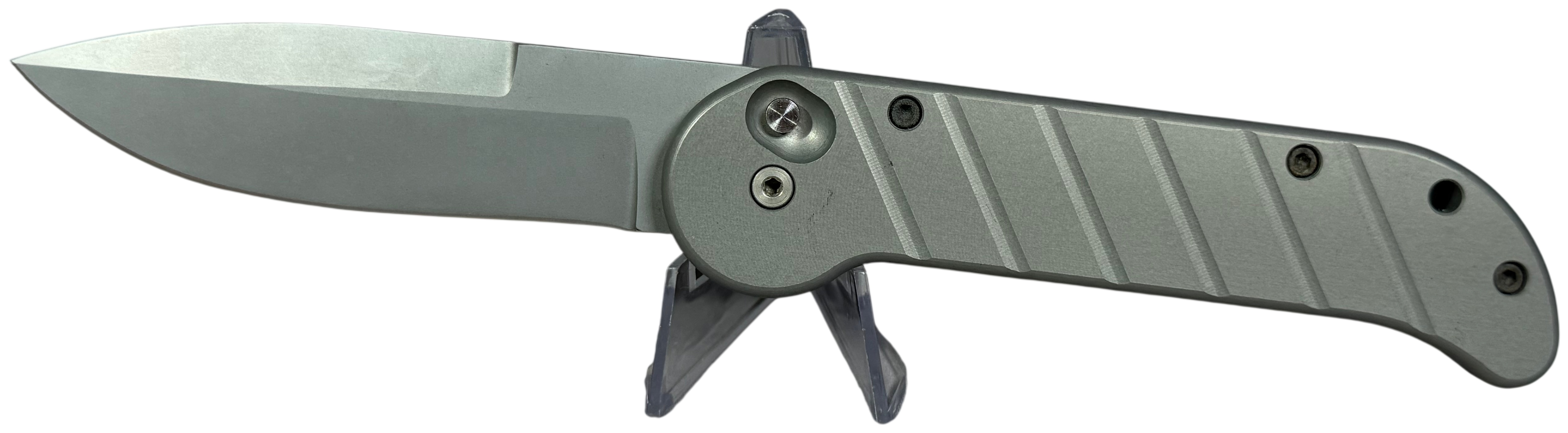Sterile Navy SEAL Black Knife Side Opening Automatic Folding Knife