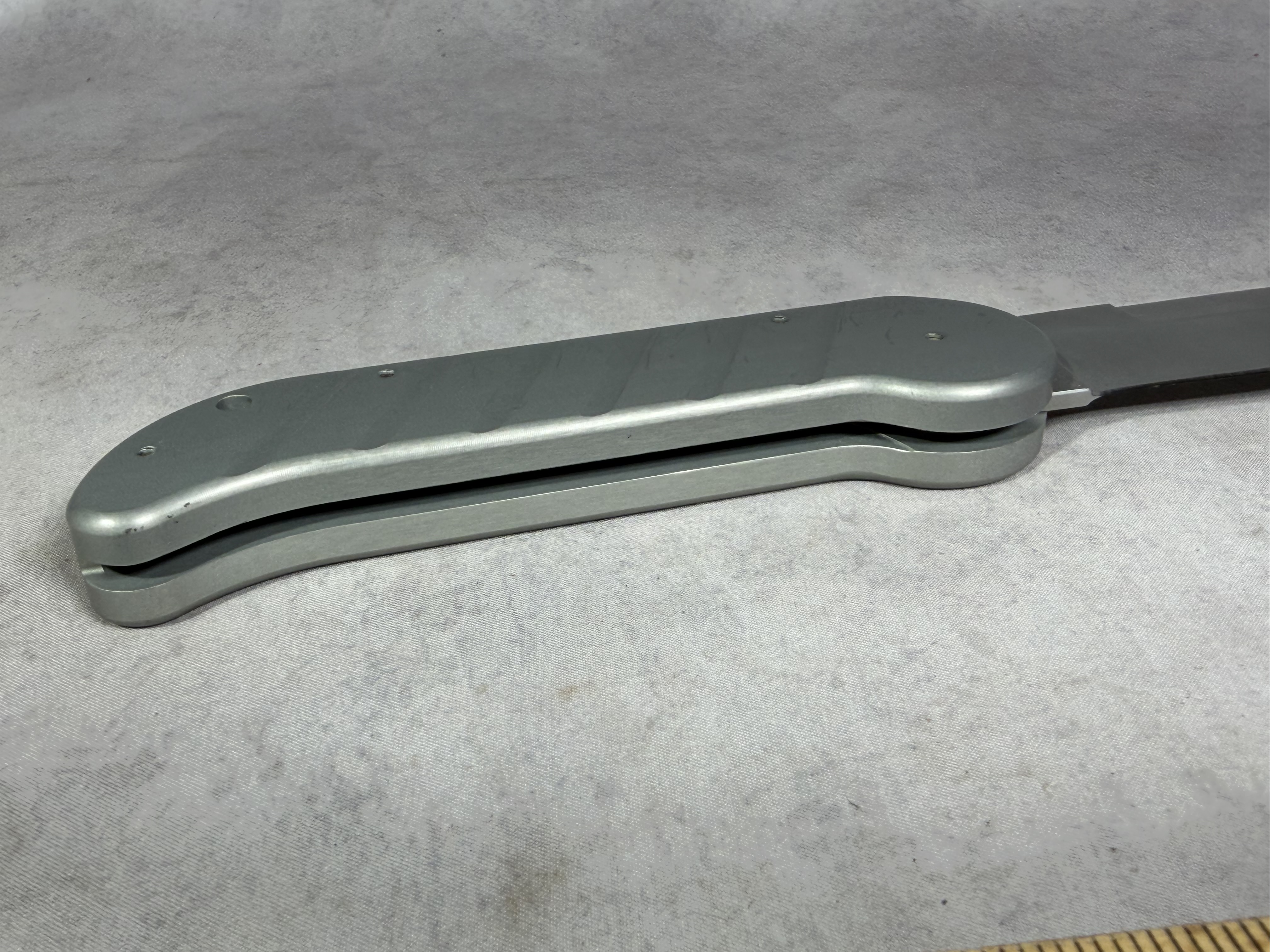 Sterile Navy SEAL Black Knife Side Opening Automatic Folding Knife